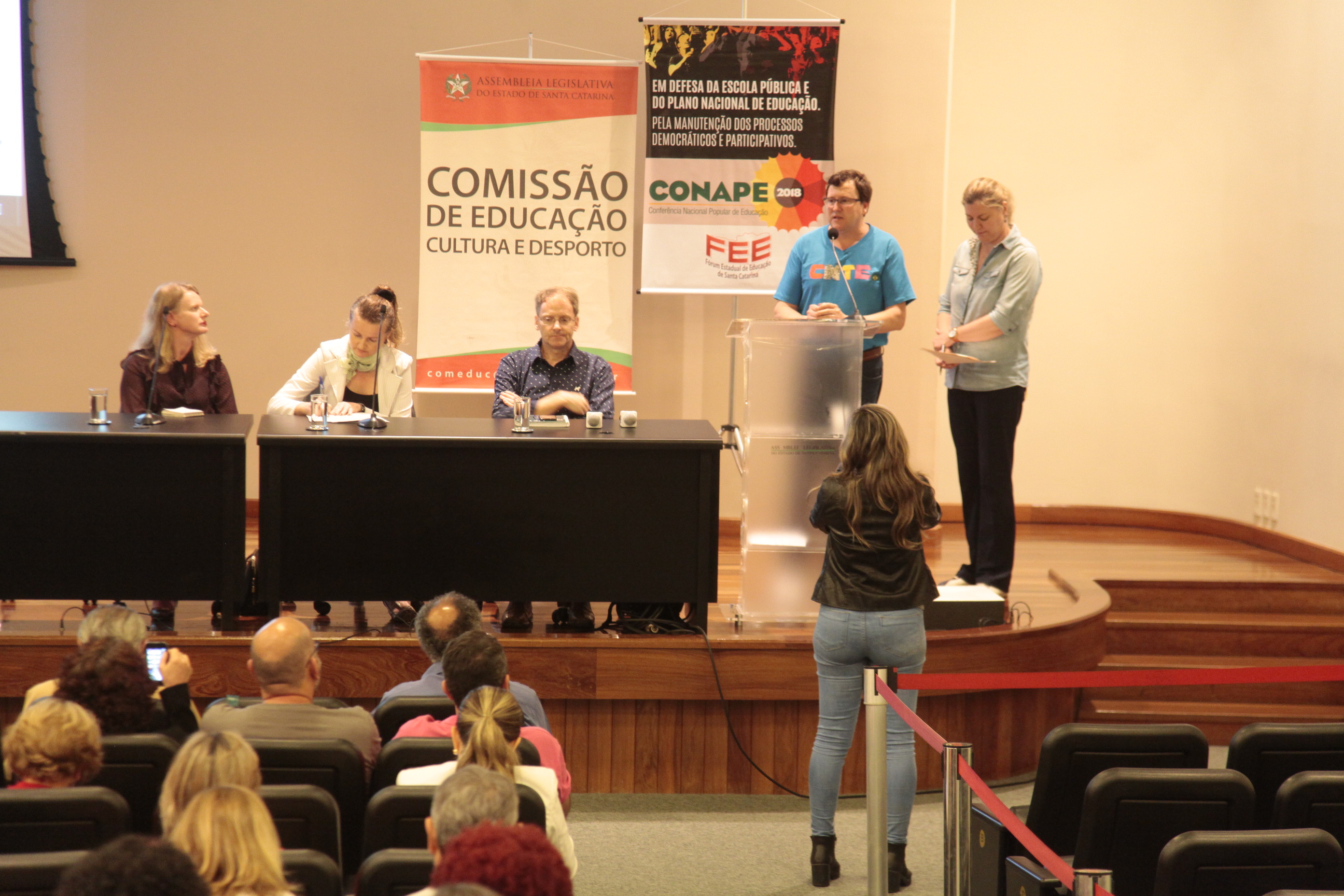 Lançamento do CONAPE - Conferência Nacional Popular de Educação.