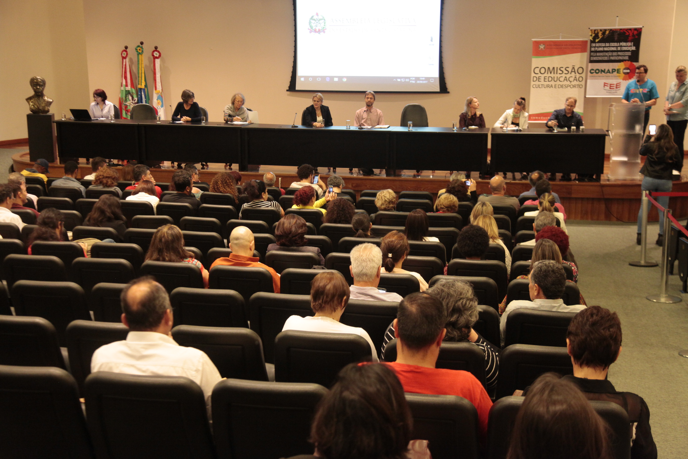 Lançamento do CONAPE - Conferência Nacional Popular de Educação.