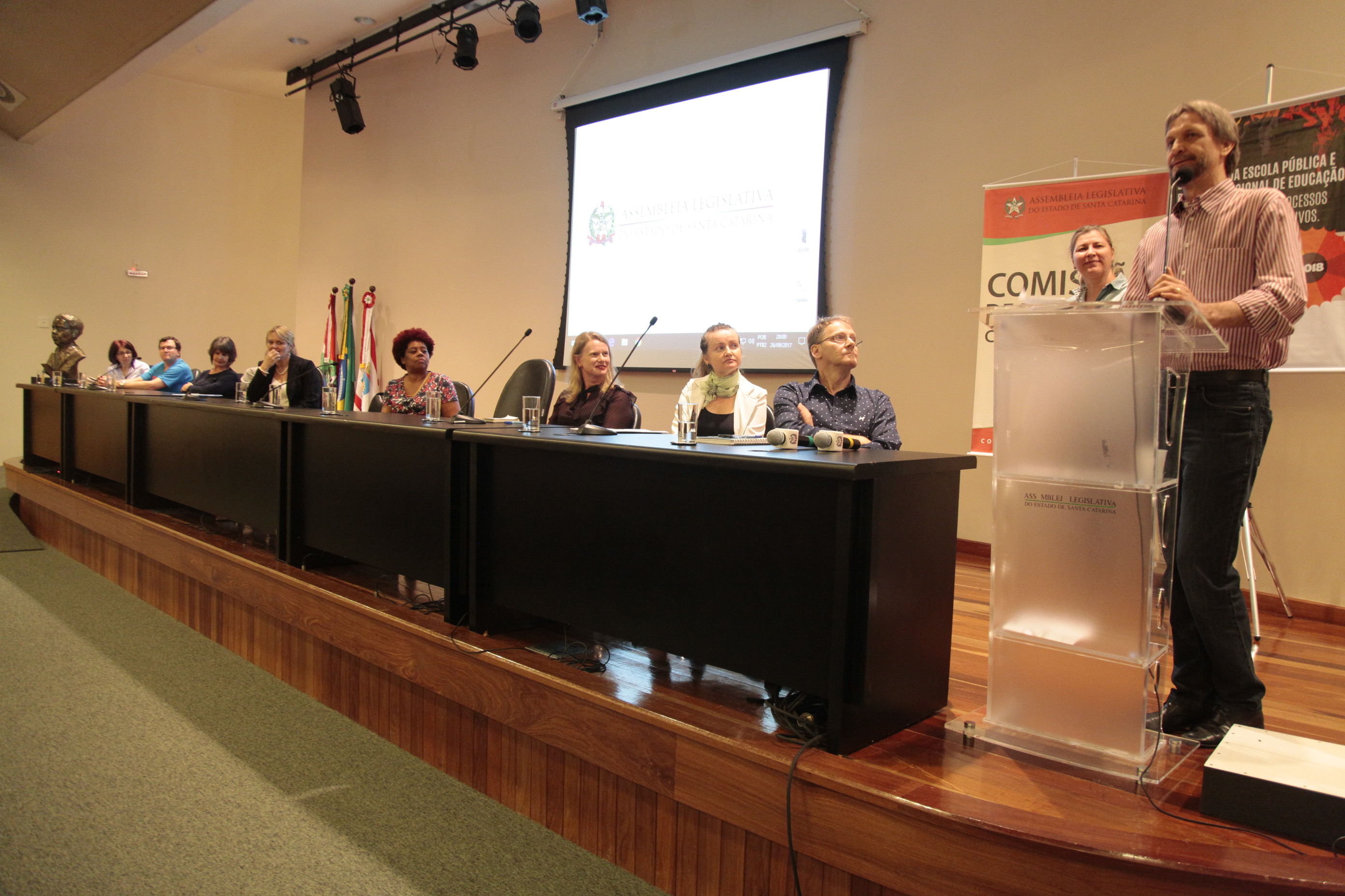 Lançamento do CONAPE - Conferência Nacional Popular de Educação.
