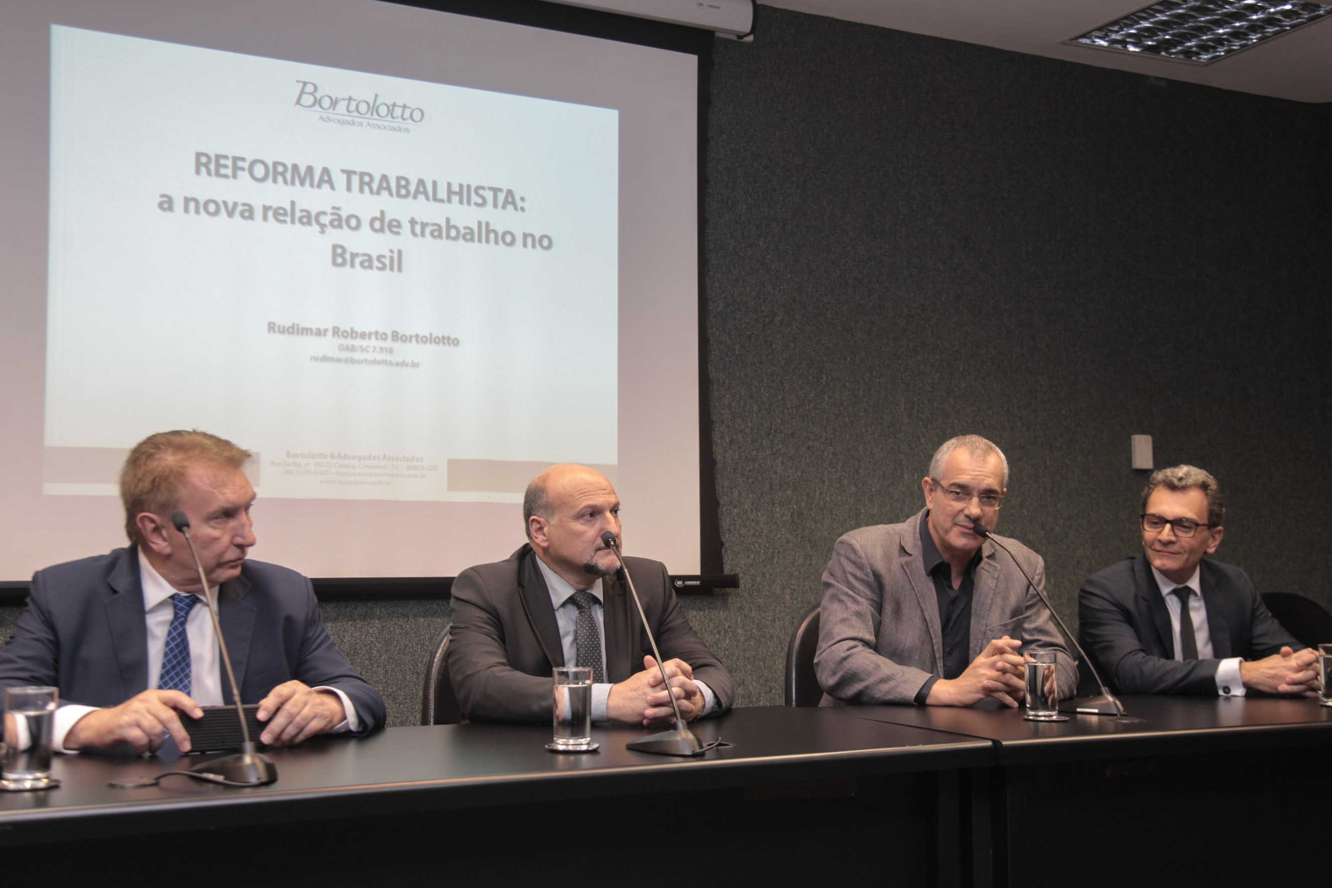 Workshop sobre Reforma Trabalhista.