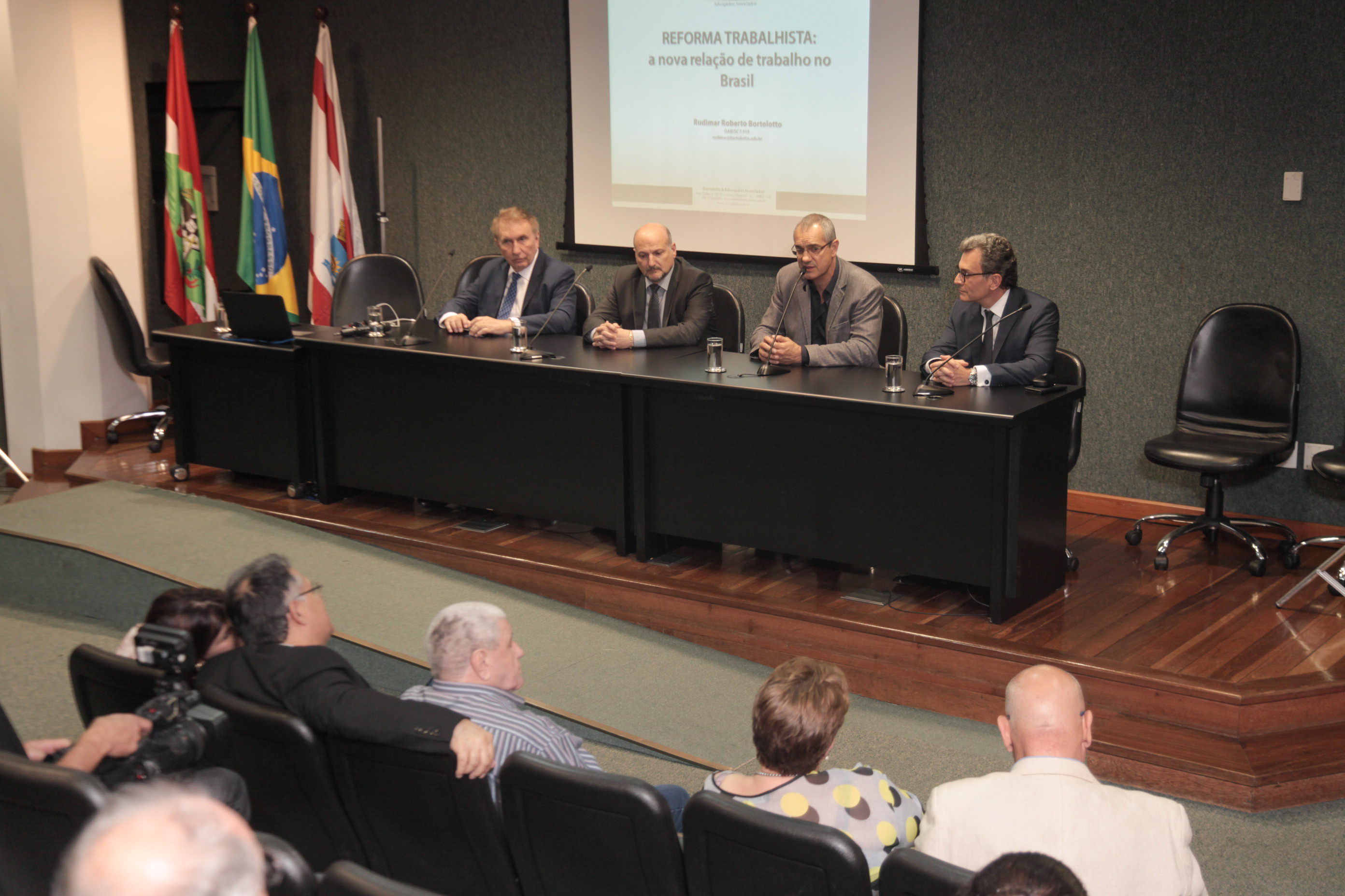 Workshop sobre Reforma Trabalhista.