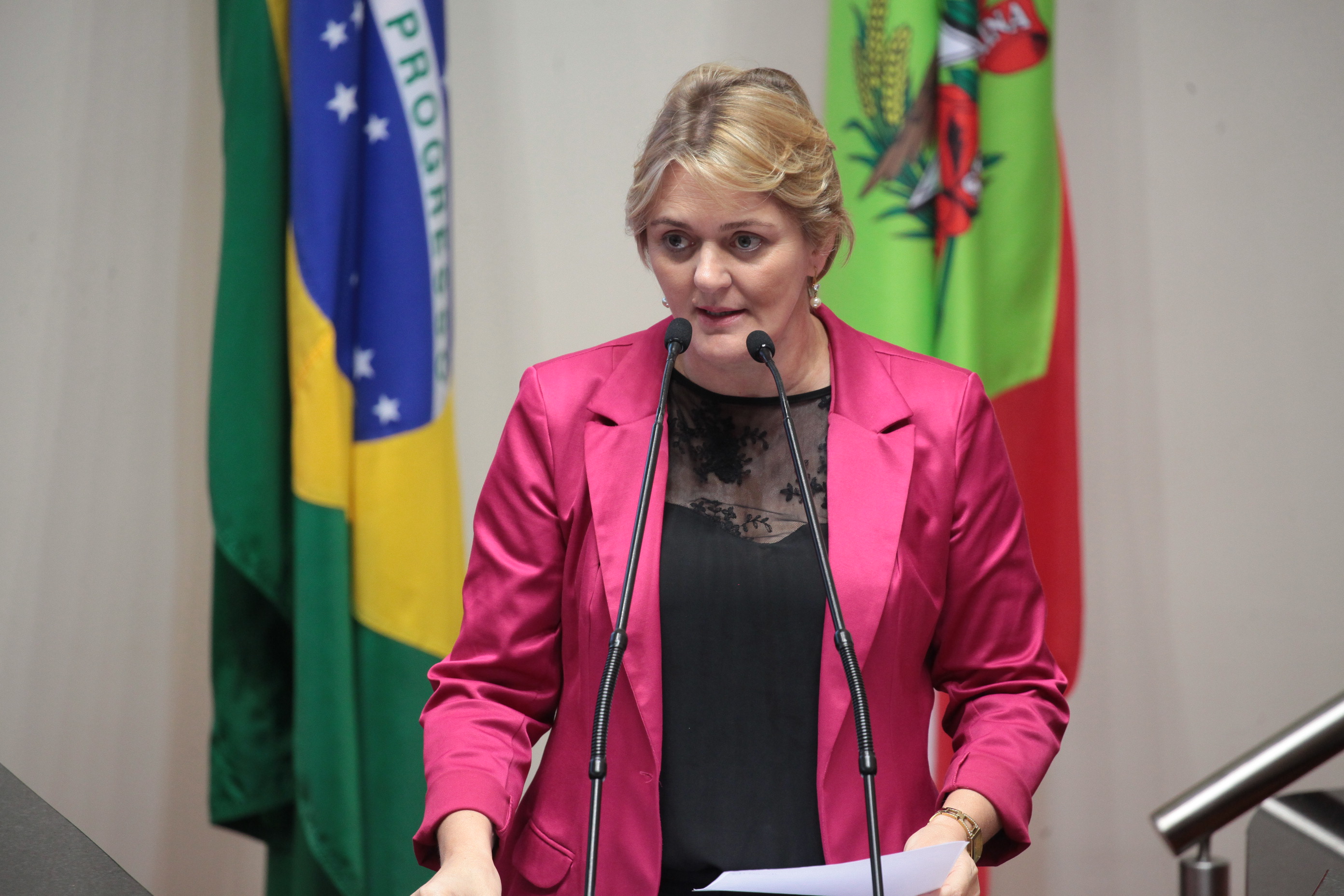 Deputada Luciane Carminatti (PT). Sessão Ordinária.