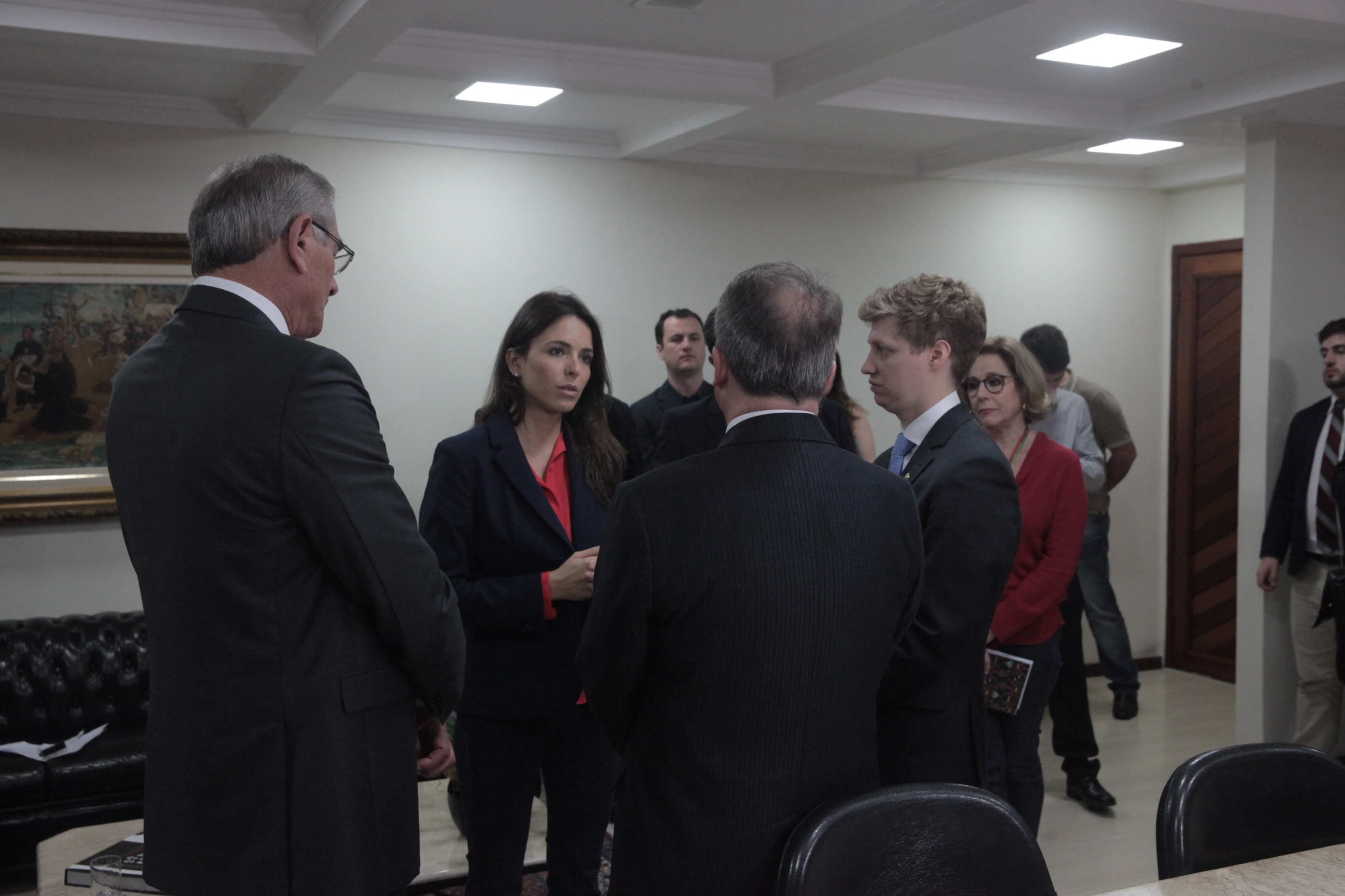 Deputados Estaduais do Rio Grande do Sul fazem visita técnica à Alesc para conhecer o Projeto de Consolidação das Leis do Estado de SC.