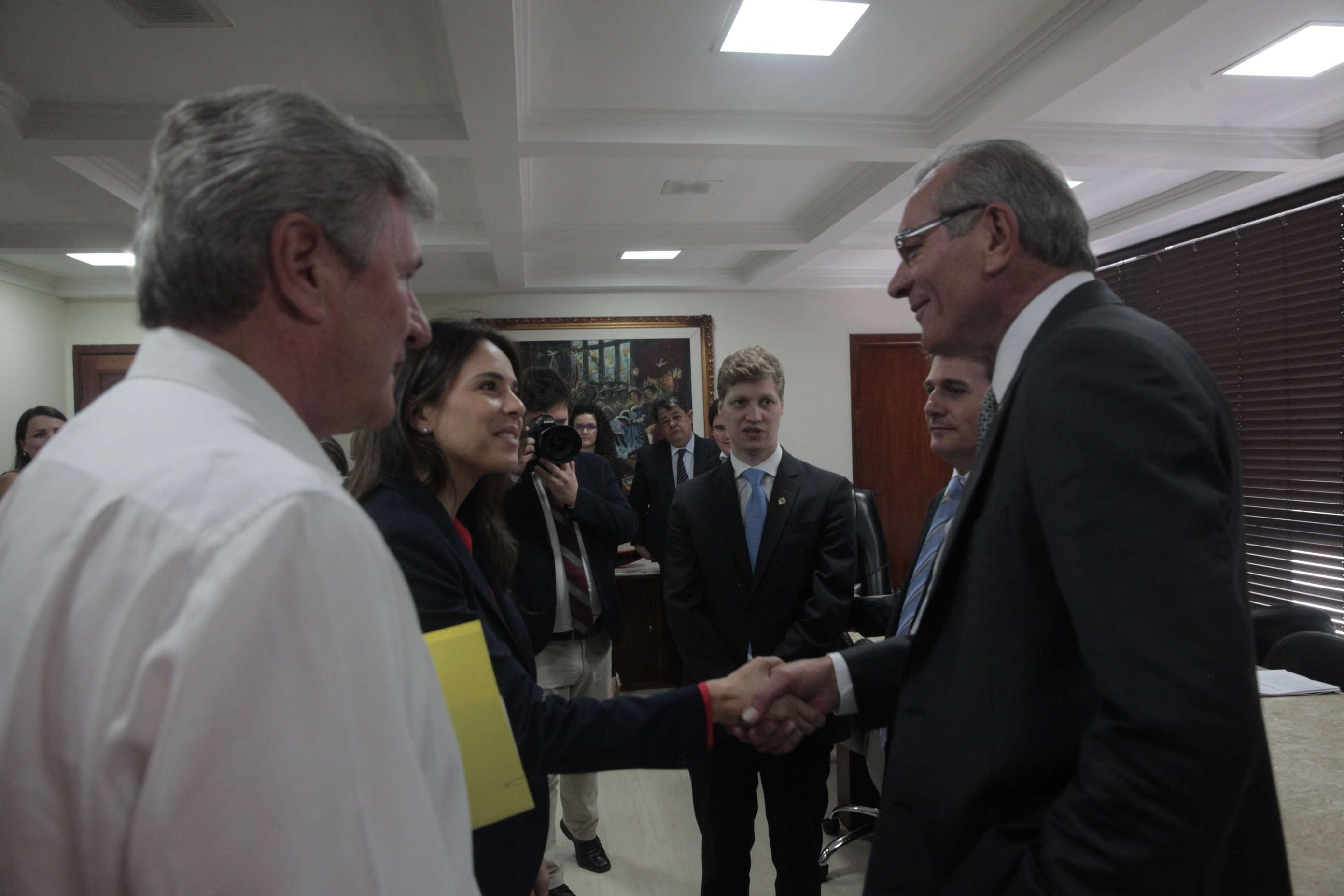 Deputados Estaduais do Rio Grande do Sul fazem visita técnica à Alesc para conhecer o Projeto de Consolidação das Leis do Estado de SC.