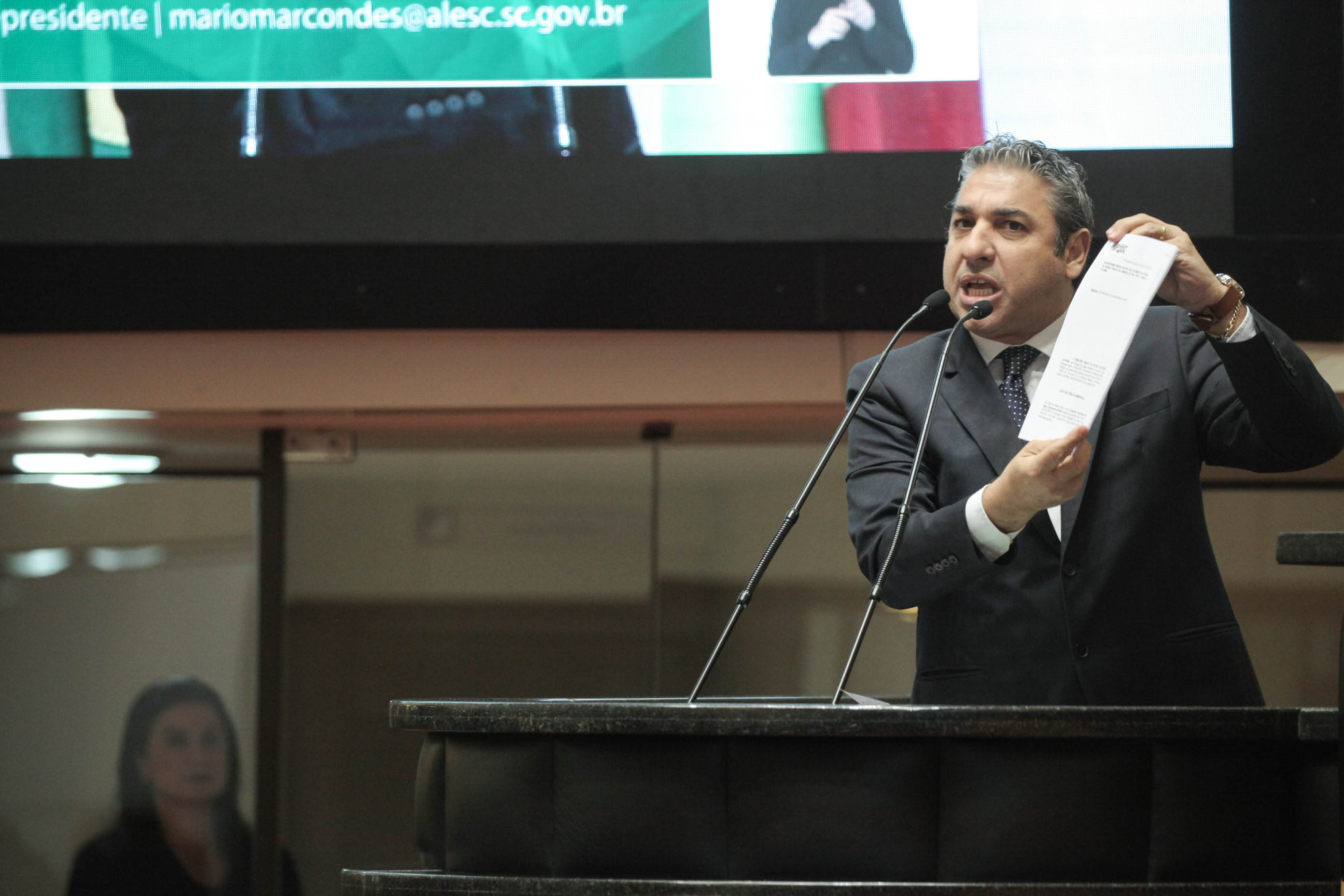 Deputado Mario Marcondes (PSDB). Sessão Ordinária.