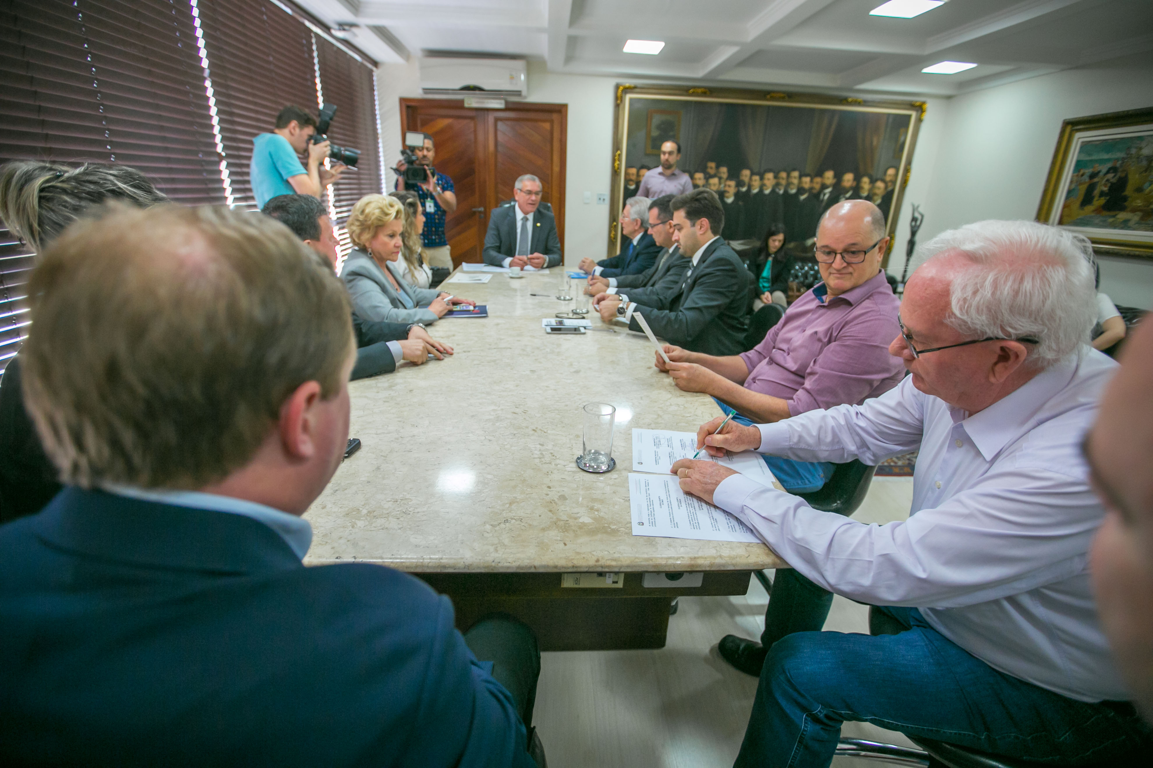 Assinatura do Termo de Responsabilidade Social