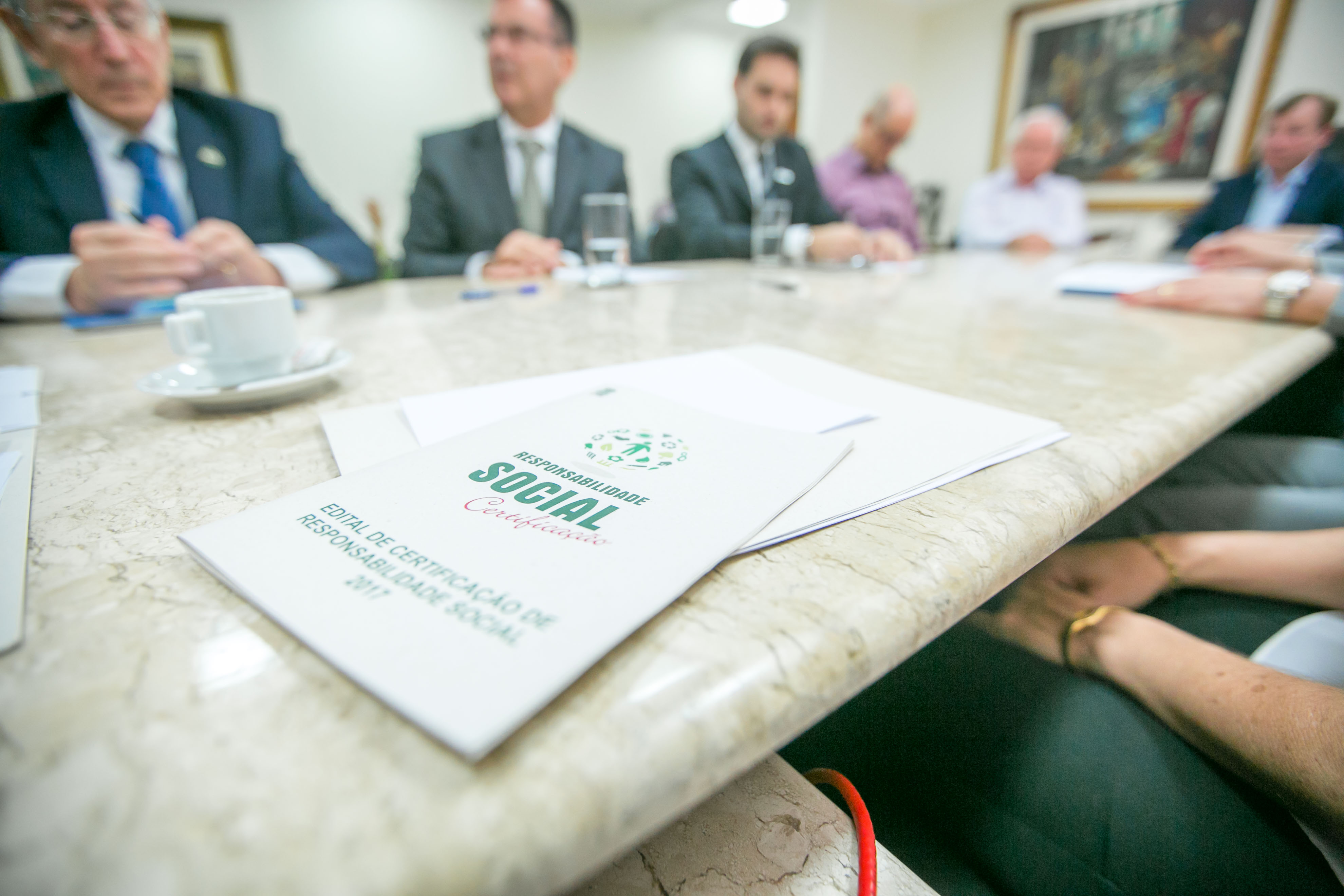 Assinatura do Termo de Responsabilidade Social