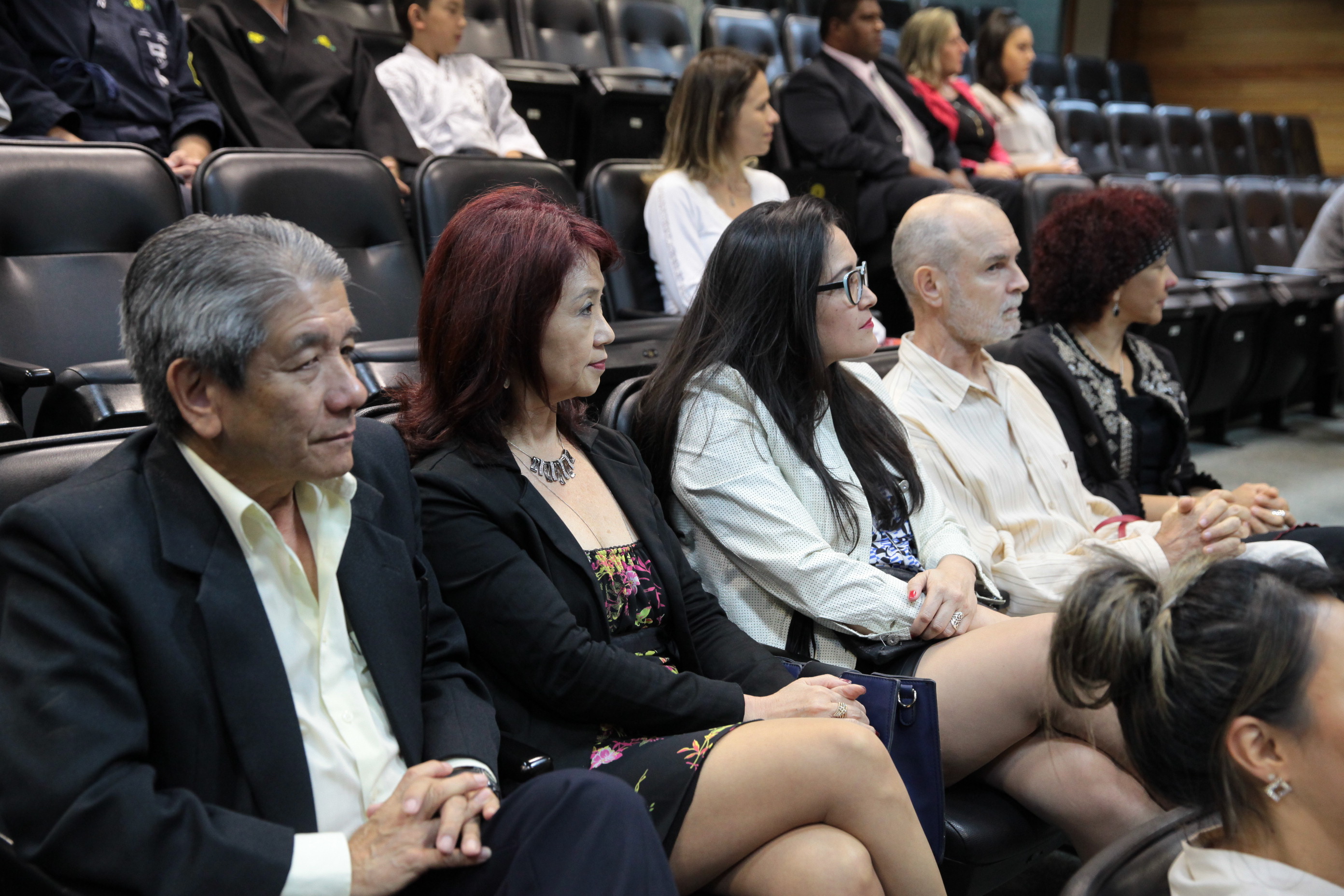 Cerimônia de abertura da VII Semana Estadual da Amizade Brasil-Japão.
