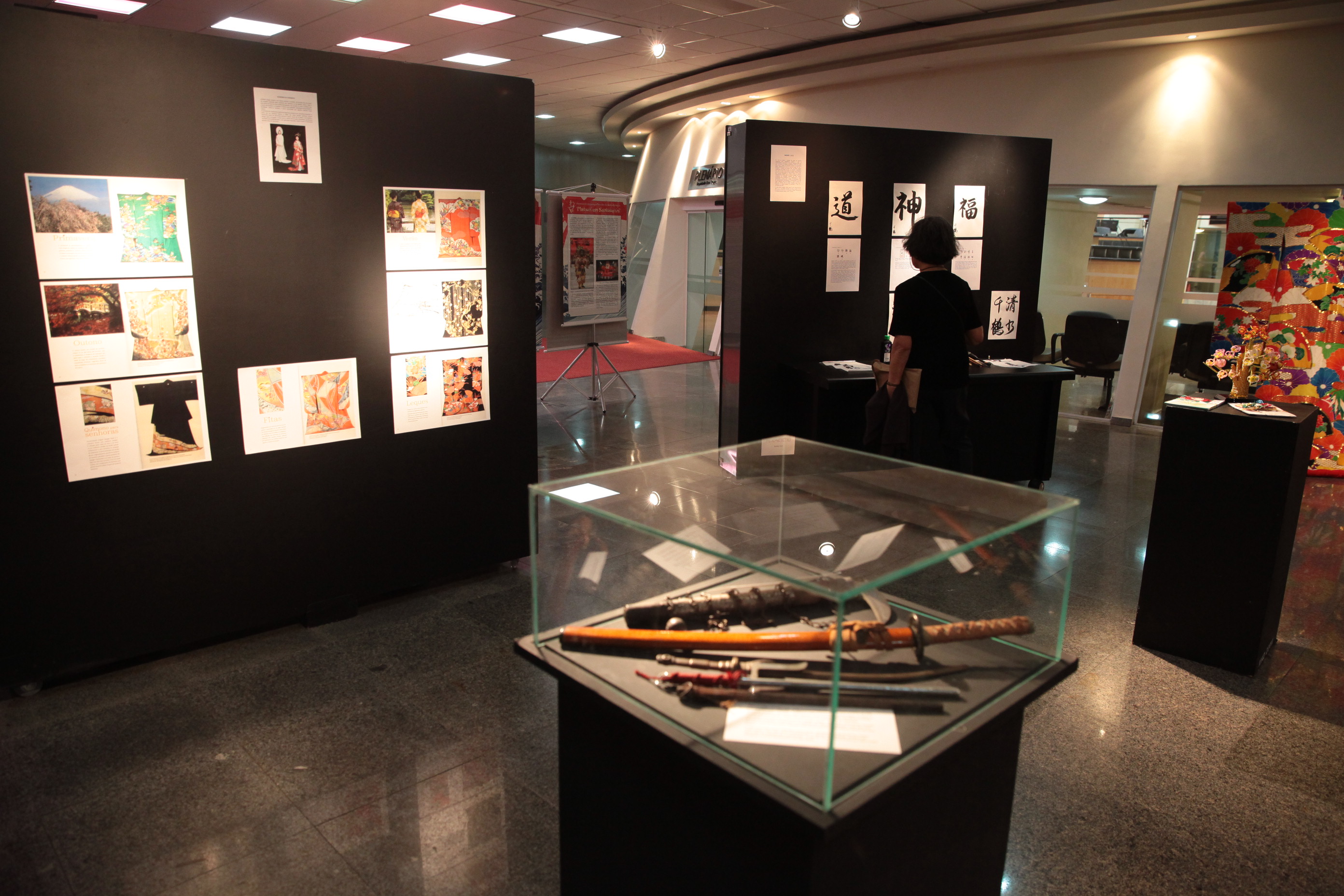Abertura da exposição - Semana Estadual Amizade Brasil-Japão
