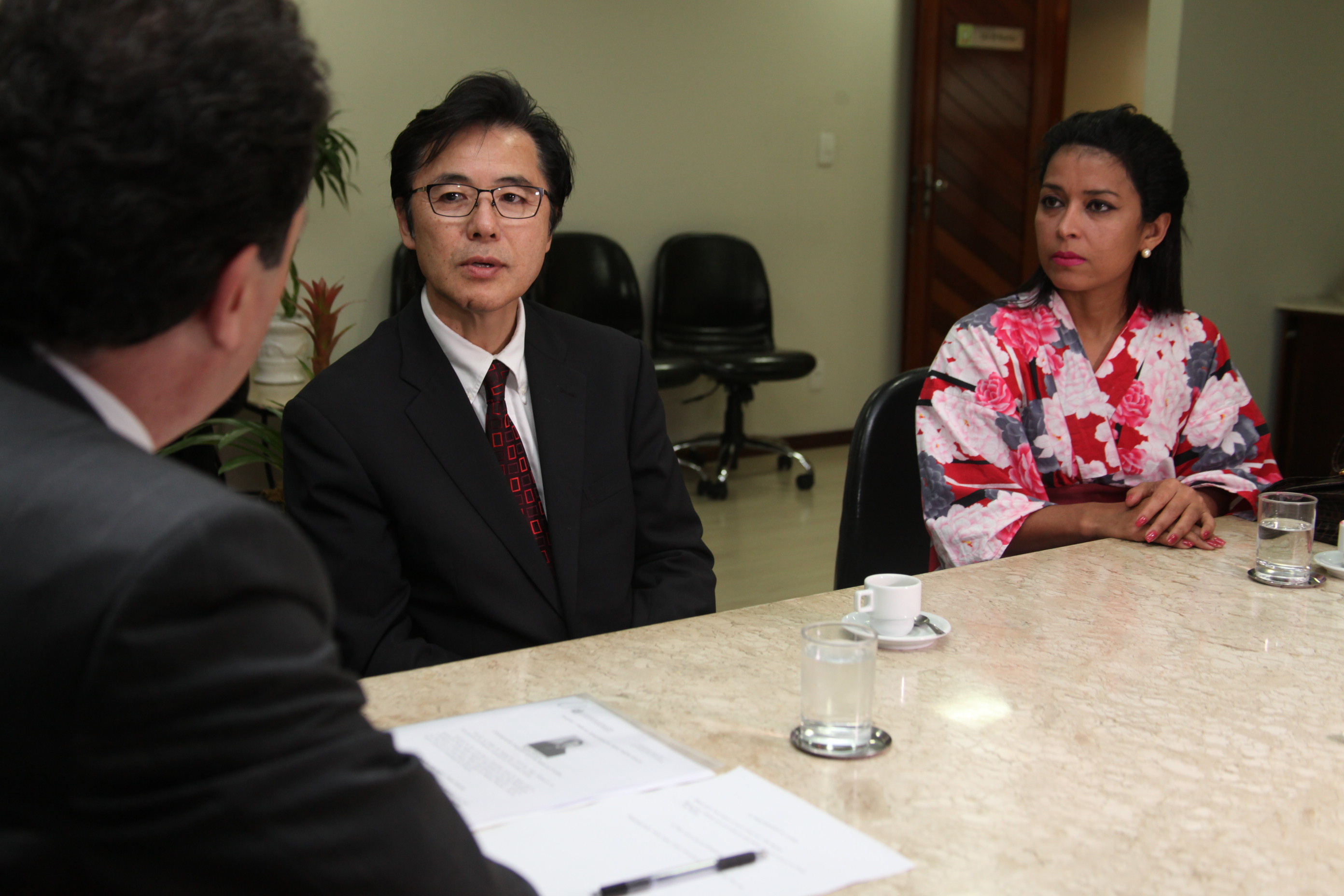 Hajime Kimura, Cônsul-geral do Japão para a Região Sul, Visita Alesc.