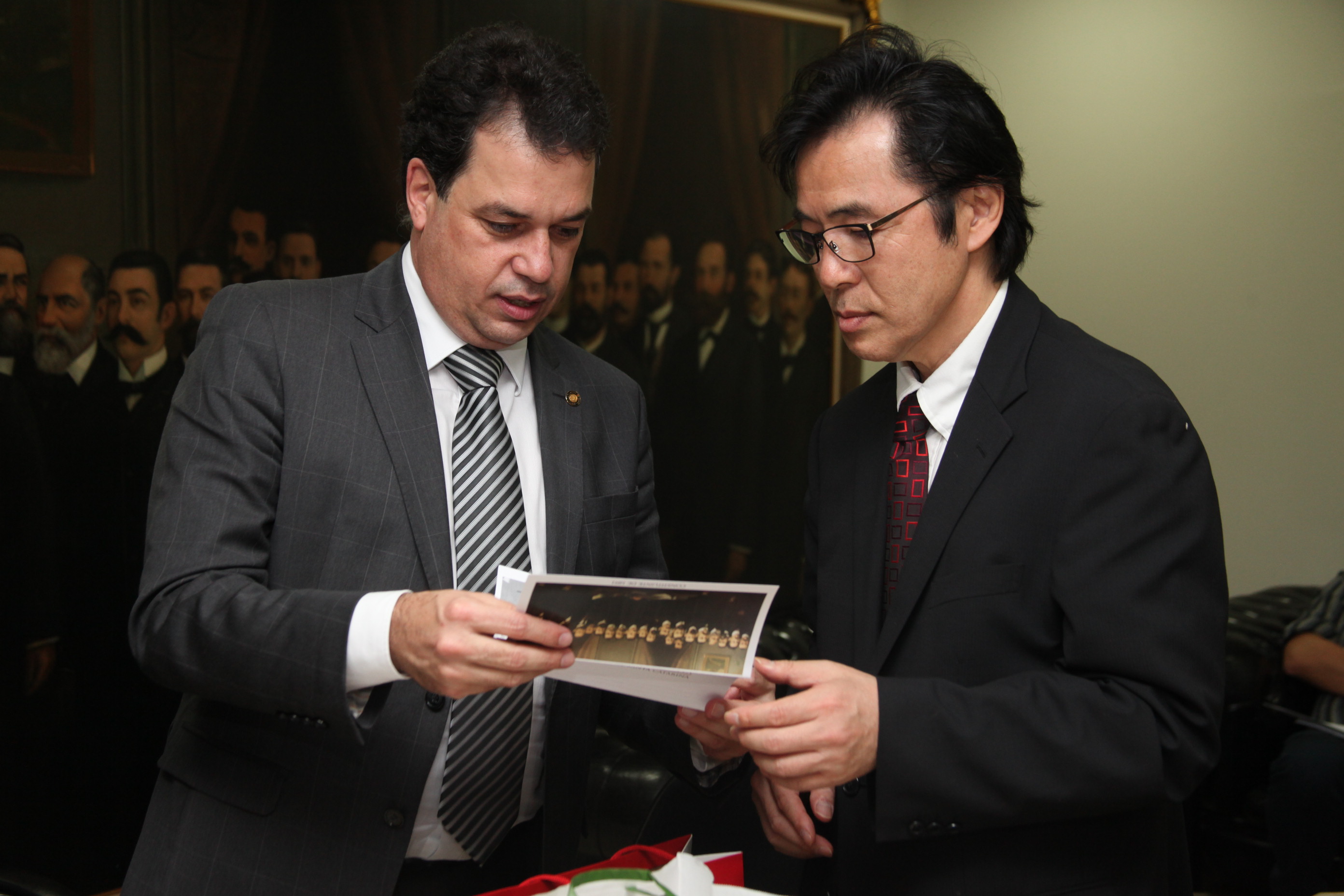 Hajime Kimura, Cônsul-geral do Japão para a Região Sul, Visita Alesc.