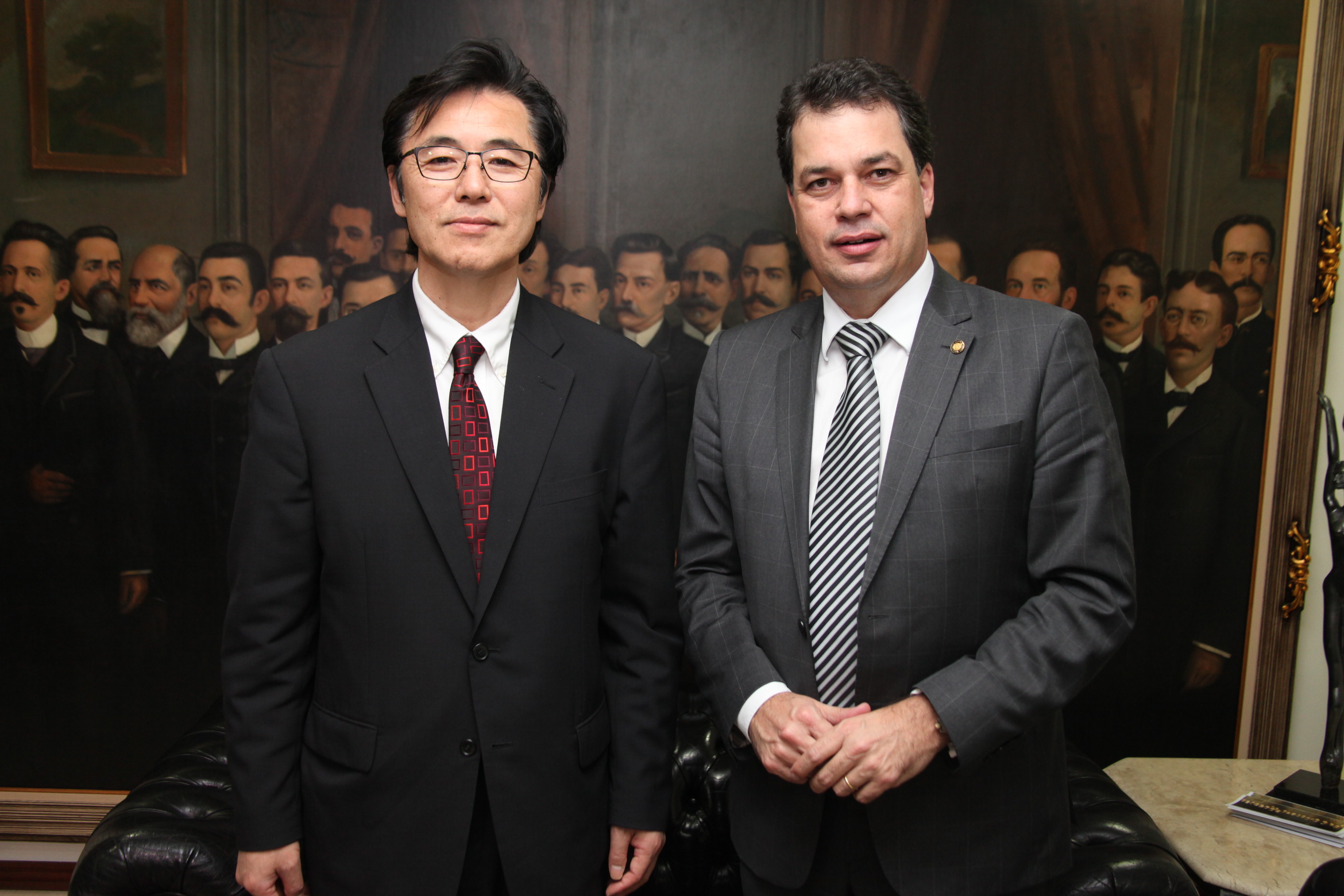 Hajime Kimura, Cônsul-geral do Japão para a Região Sul, Visita Alesc.