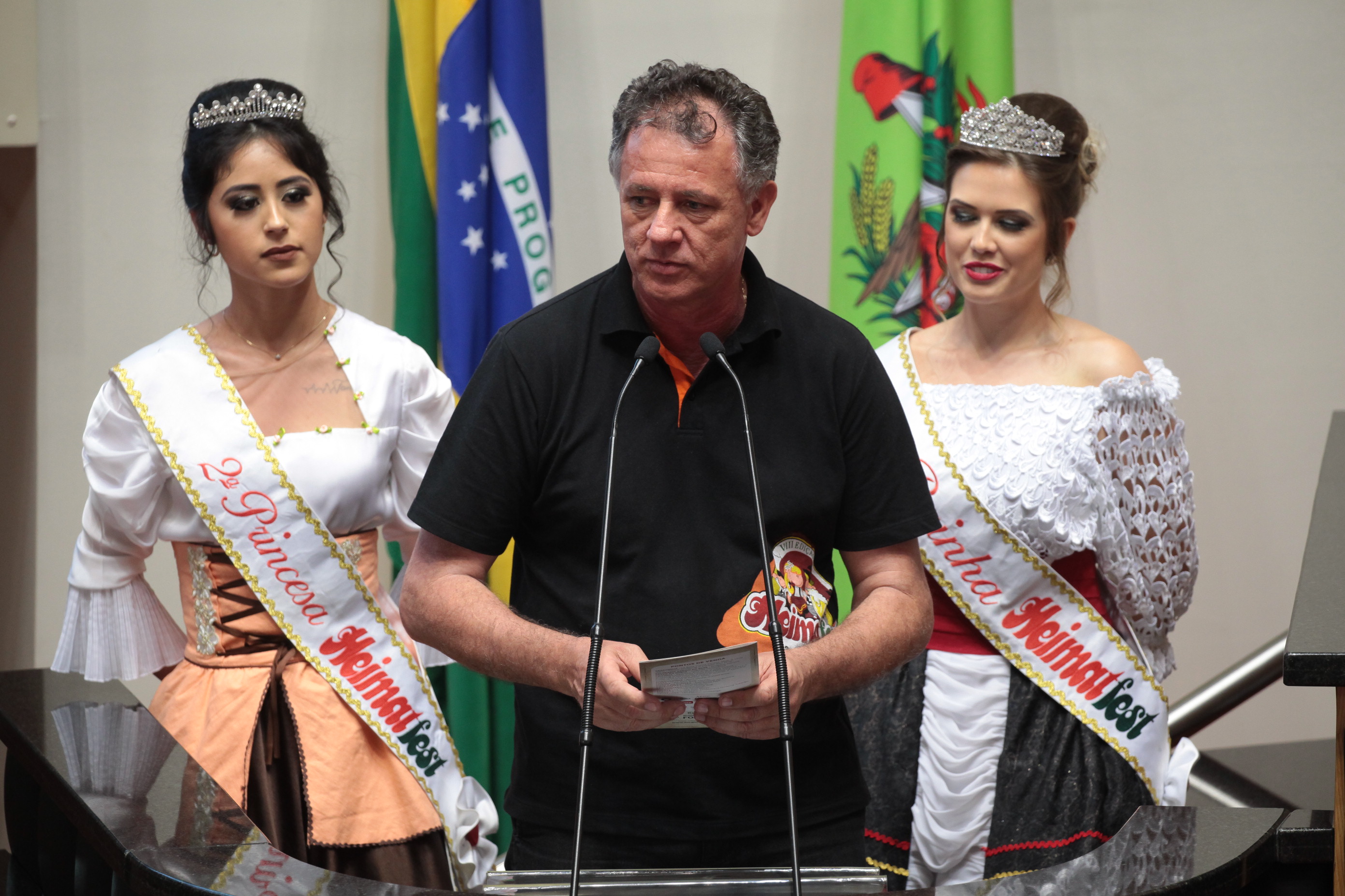 Lançamento da Heimatfest no município de Forquilhinha.