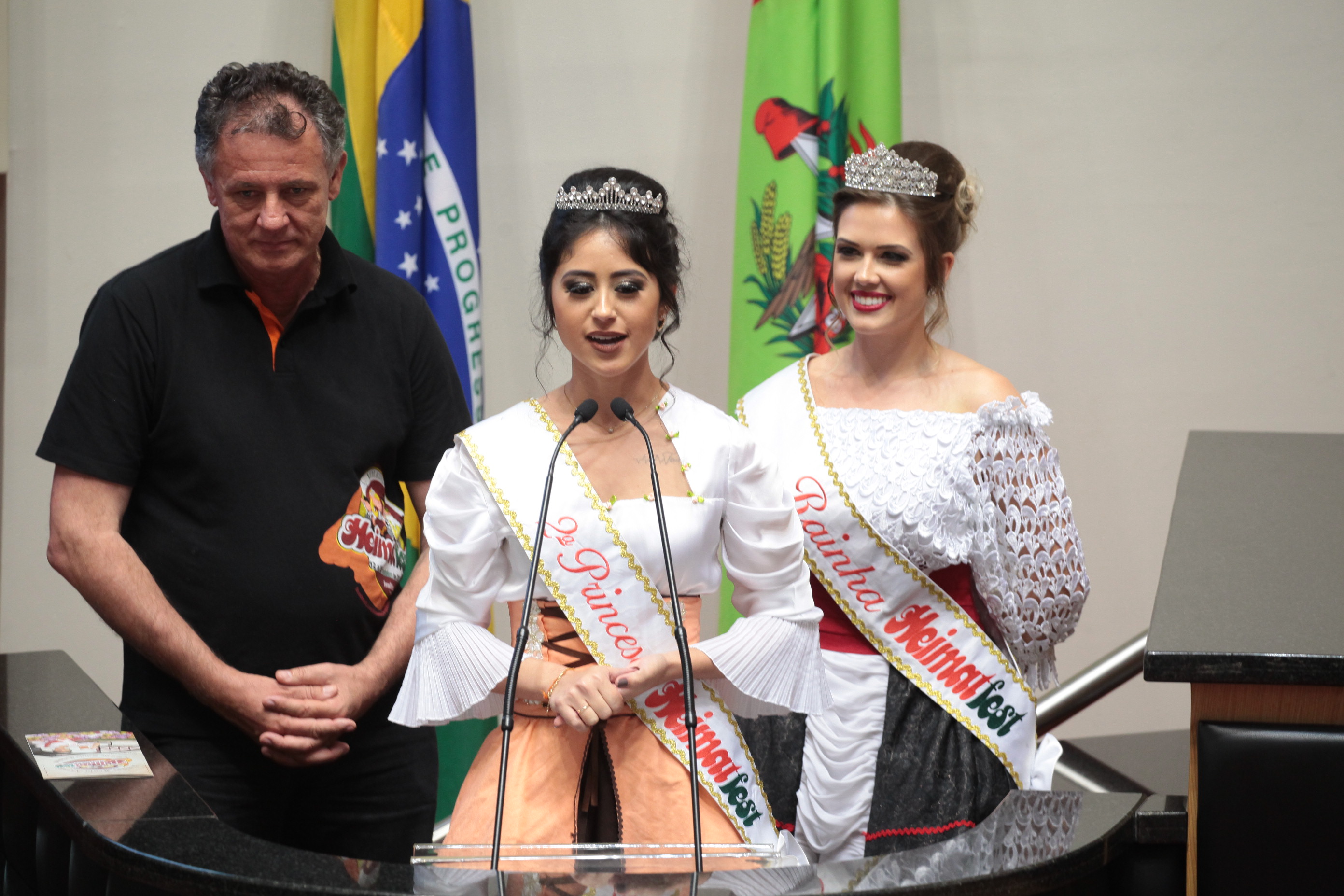 Lançamento da Heimatfest no município de Forquilhinha.