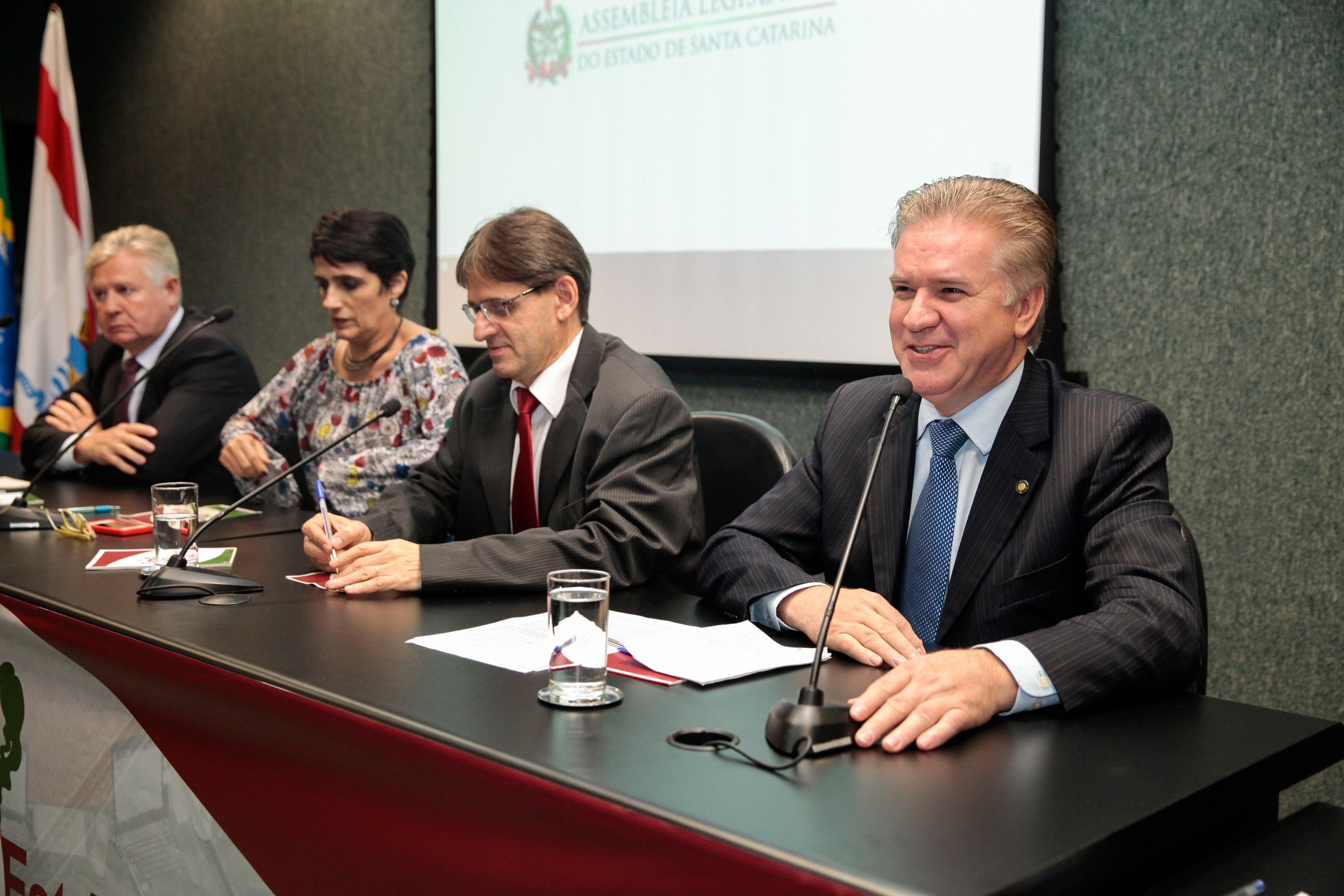 Mesa Redonda com Deputados Estaduais - Estágio Visita.