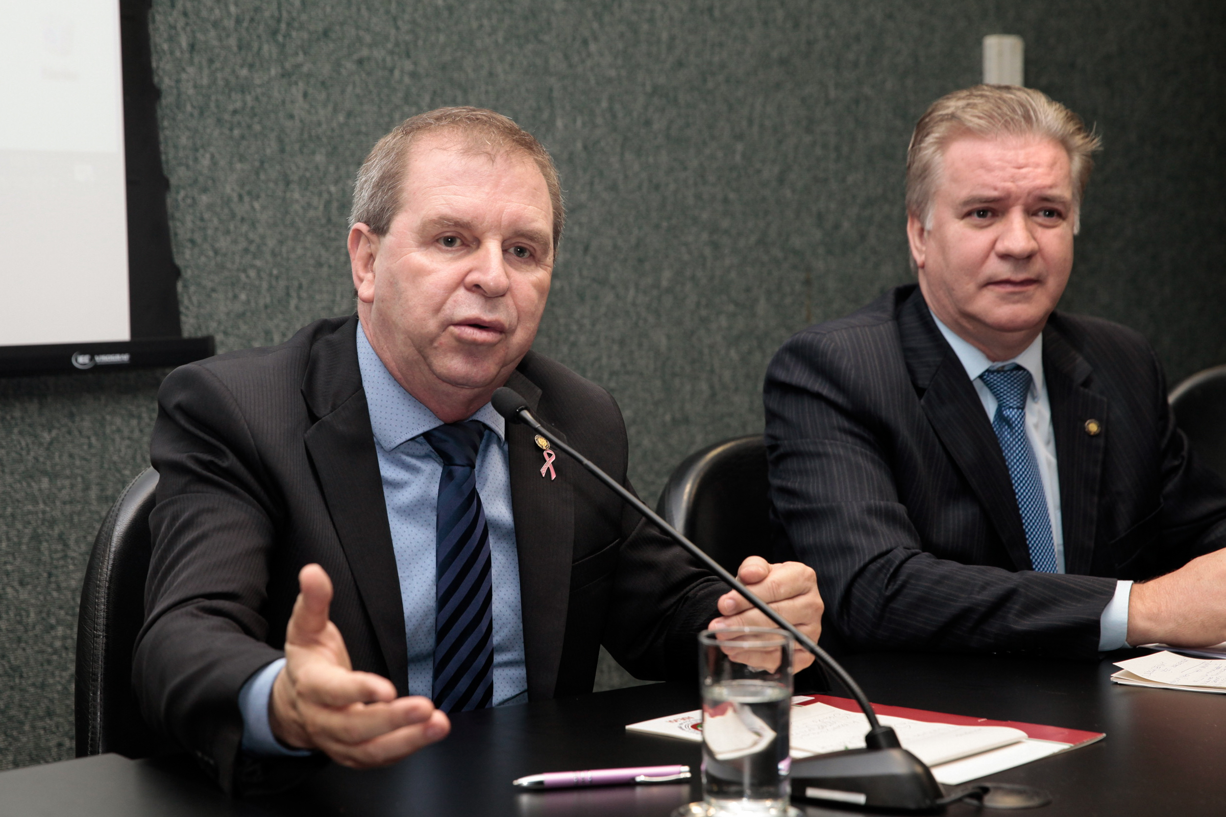 Deputado Maurício Eskudlark (PR). Mesa Redonda com Deputados Estaduais - Estágio Visita.