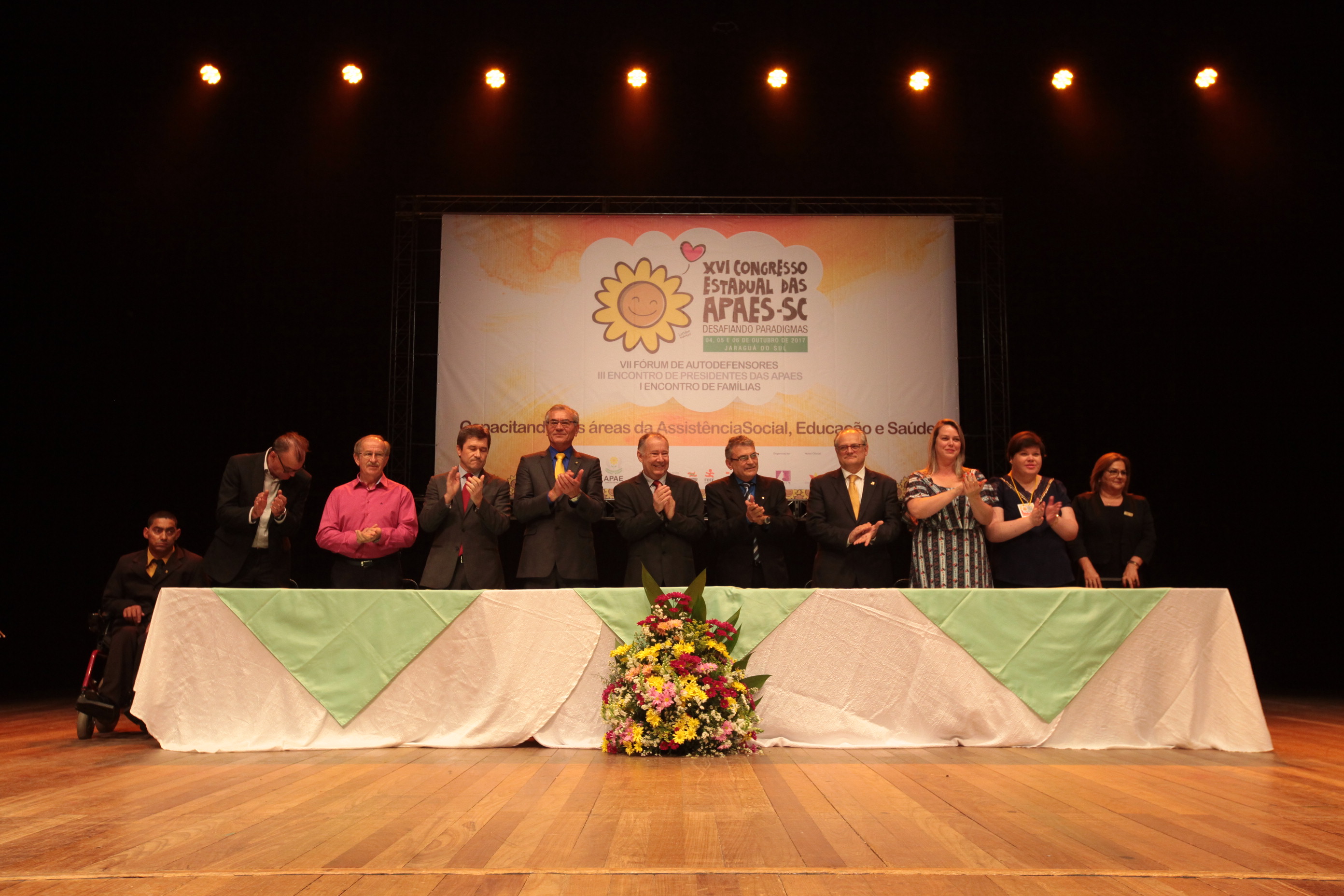 XVI CONGRESSO ESTADUAL DAS APAES - Jaraguá do Sul/SC.