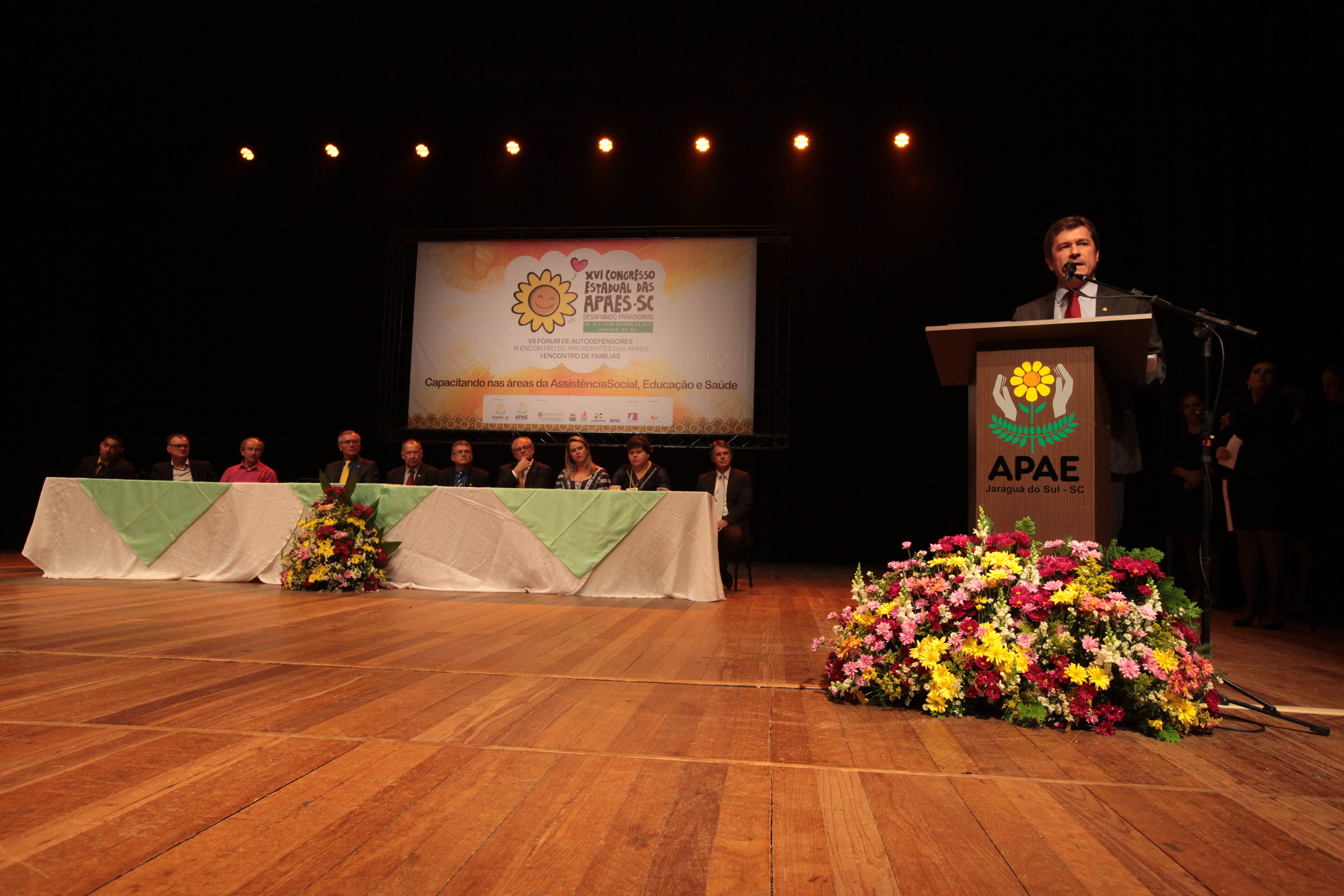 XVI CONGRESSO ESTADUAL DAS APAES - Jaraguá do Sul/SC.