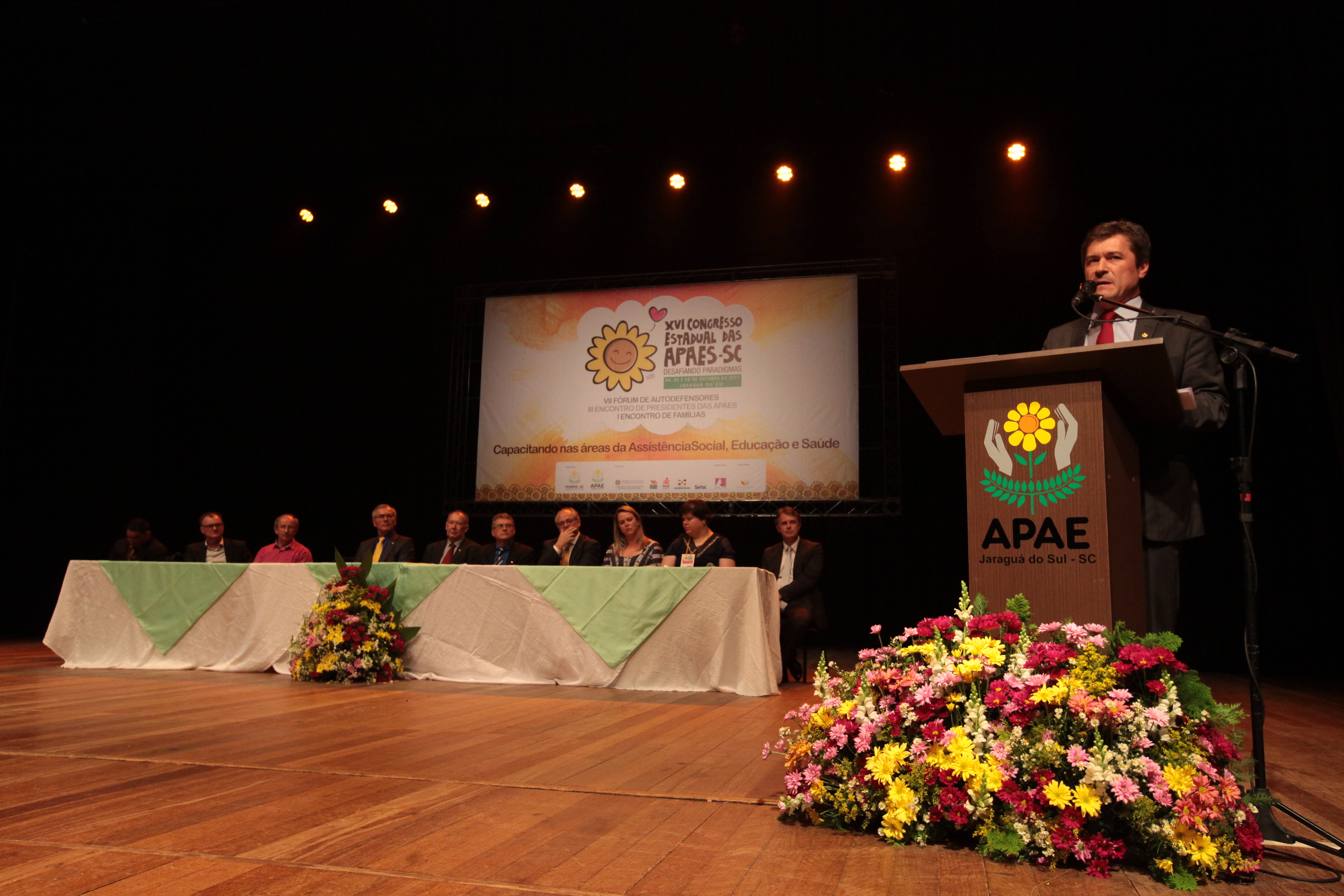 XVI CONGRESSO ESTADUAL DAS APAES - Jaraguá do Sul/SC.
