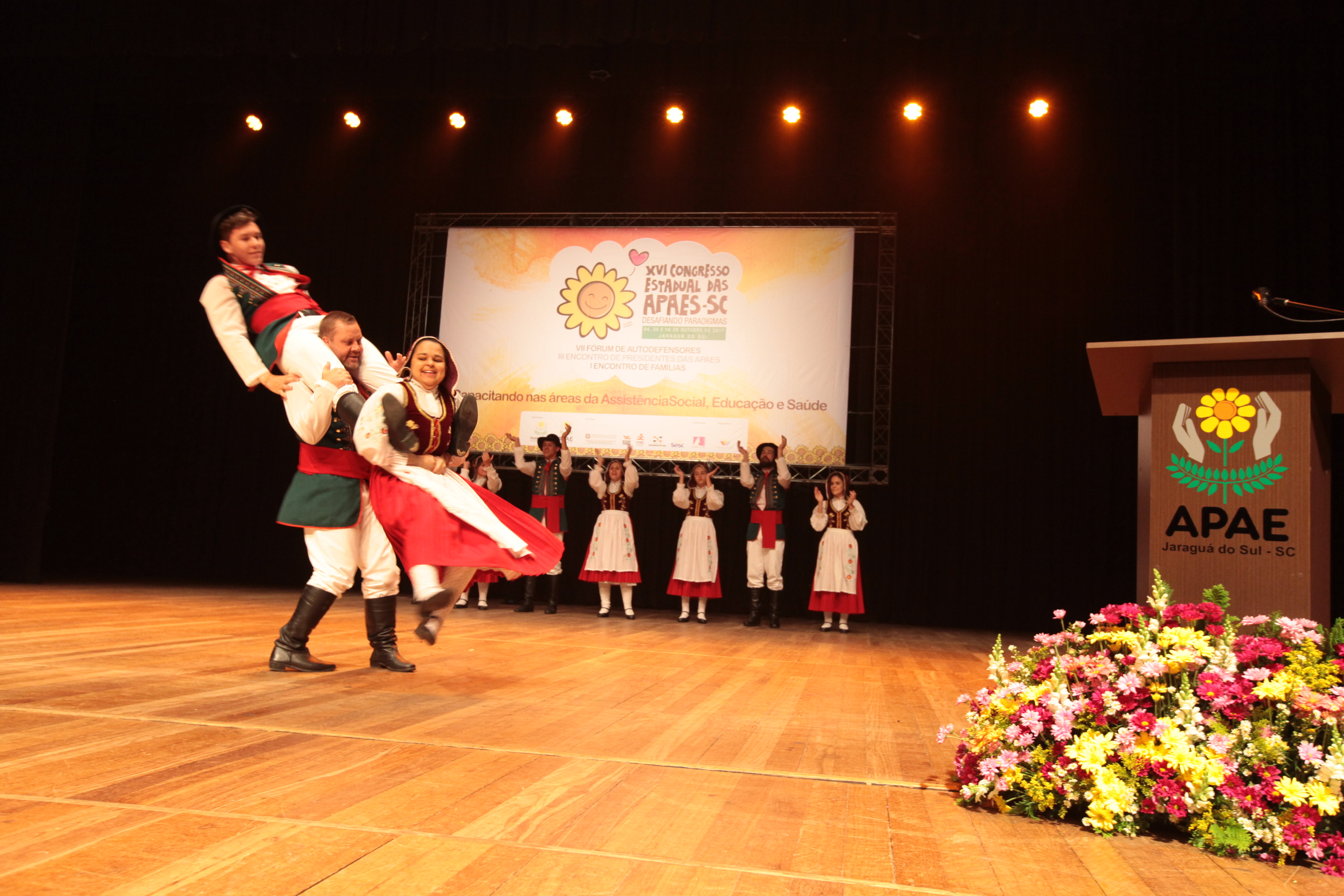 XVI CONGRESSO ESTADUAL DAS APAES - Jaraguá do Sul/SC.
