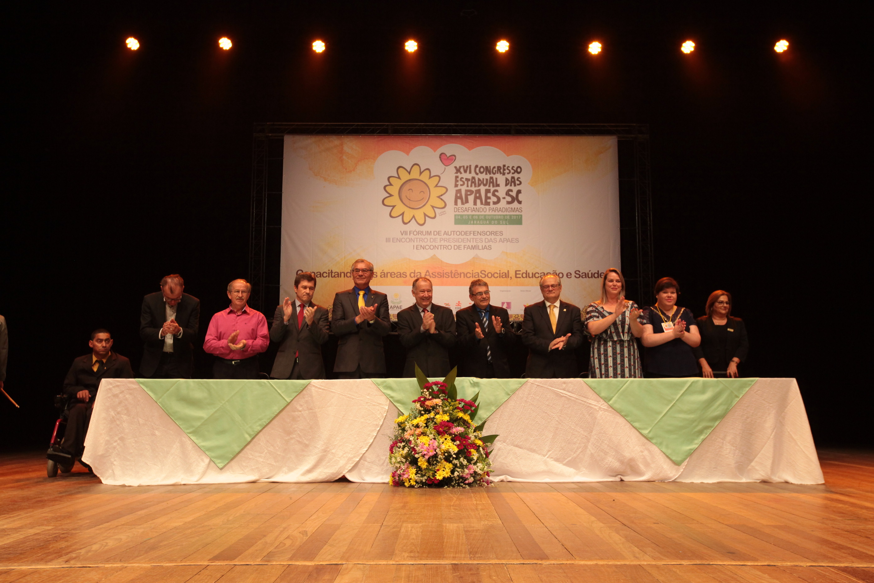 XVI CONGRESSO ESTADUAL DAS APAES - Jaraguá do Sul/SC.