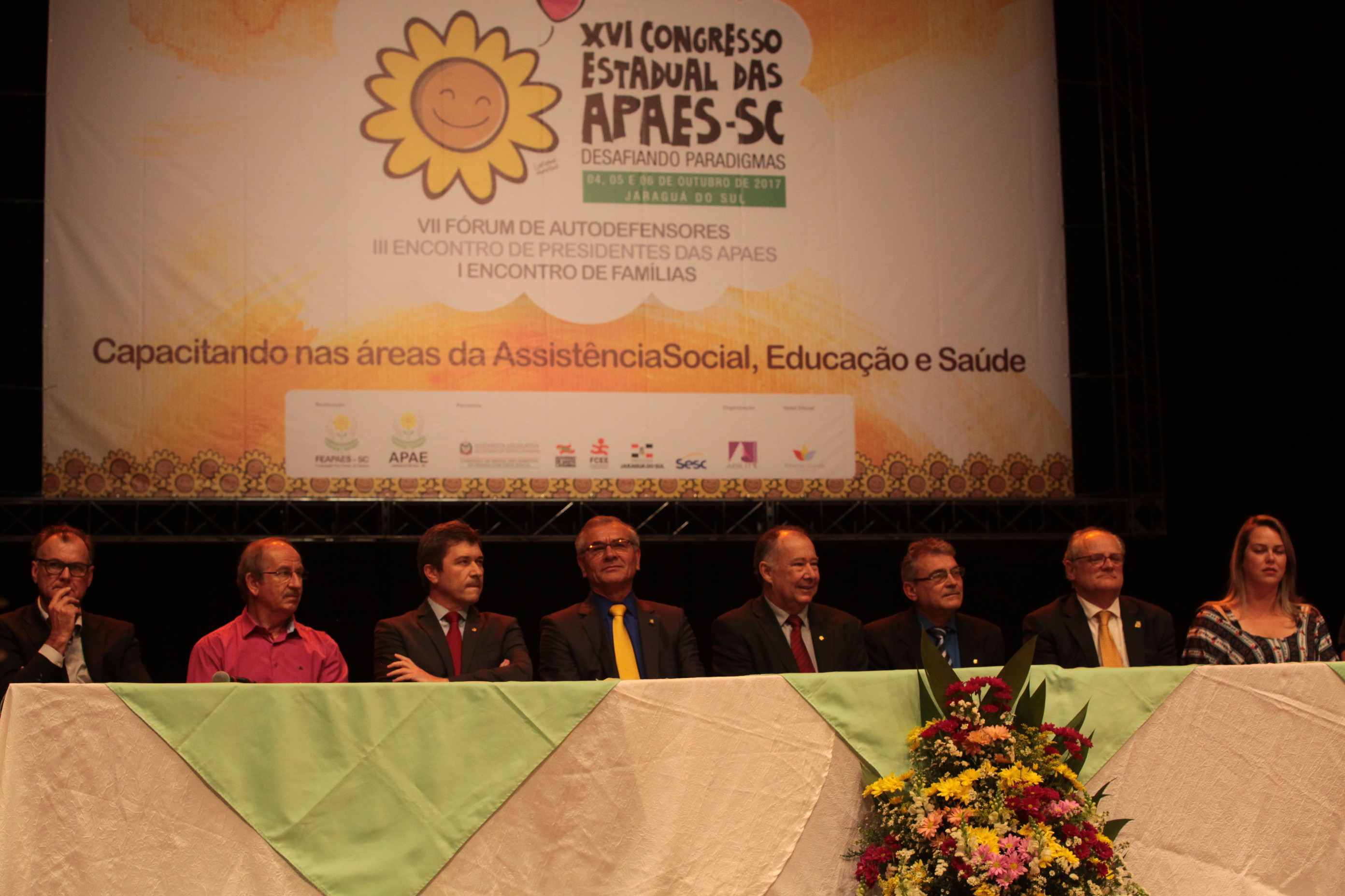 XVI CONGRESSO ESTADUAL DAS APAES - Jaraguá do Sul/SC.