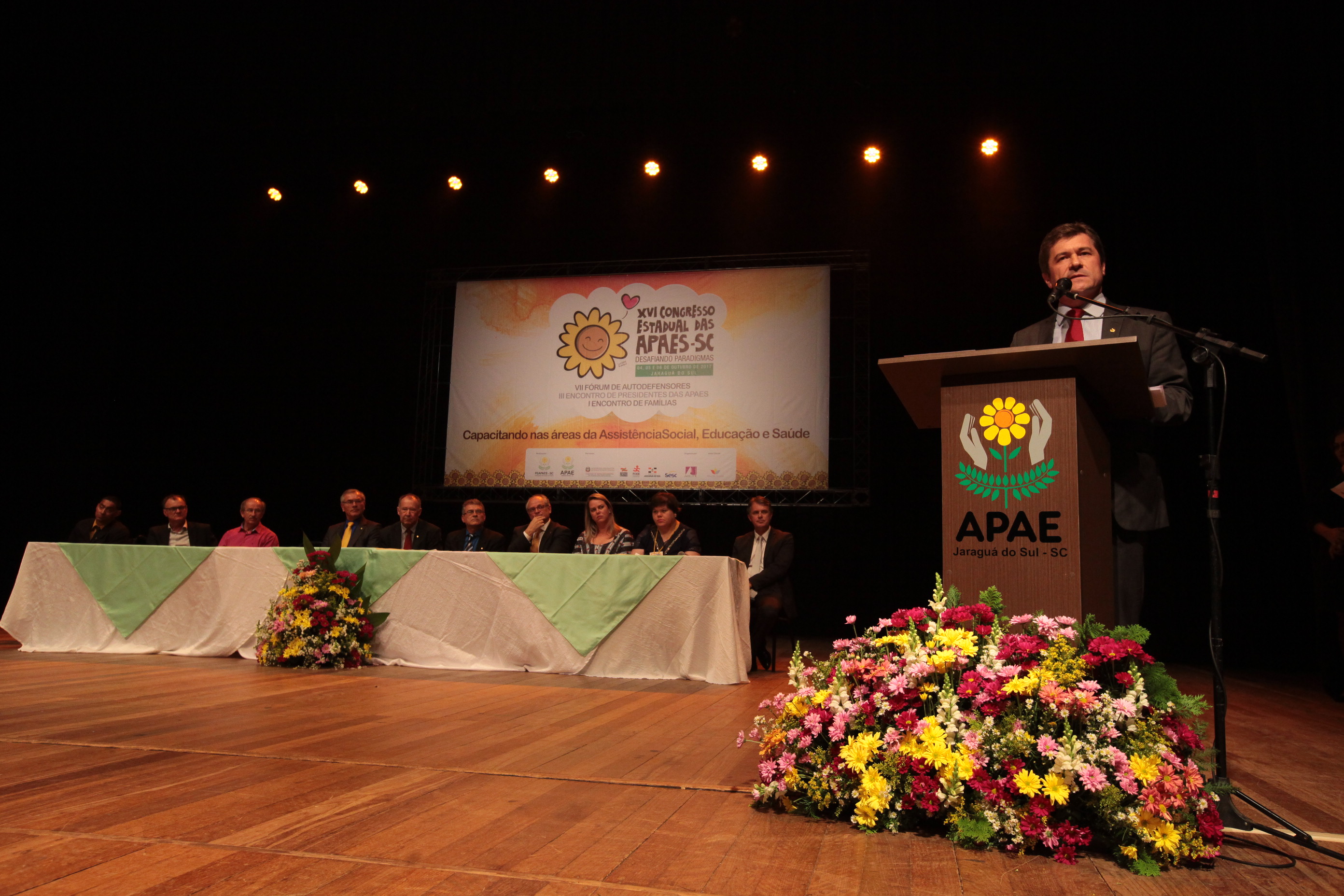 XVI CONGRESSO ESTADUAL DAS APAES - Jaraguá do Sul/SC.