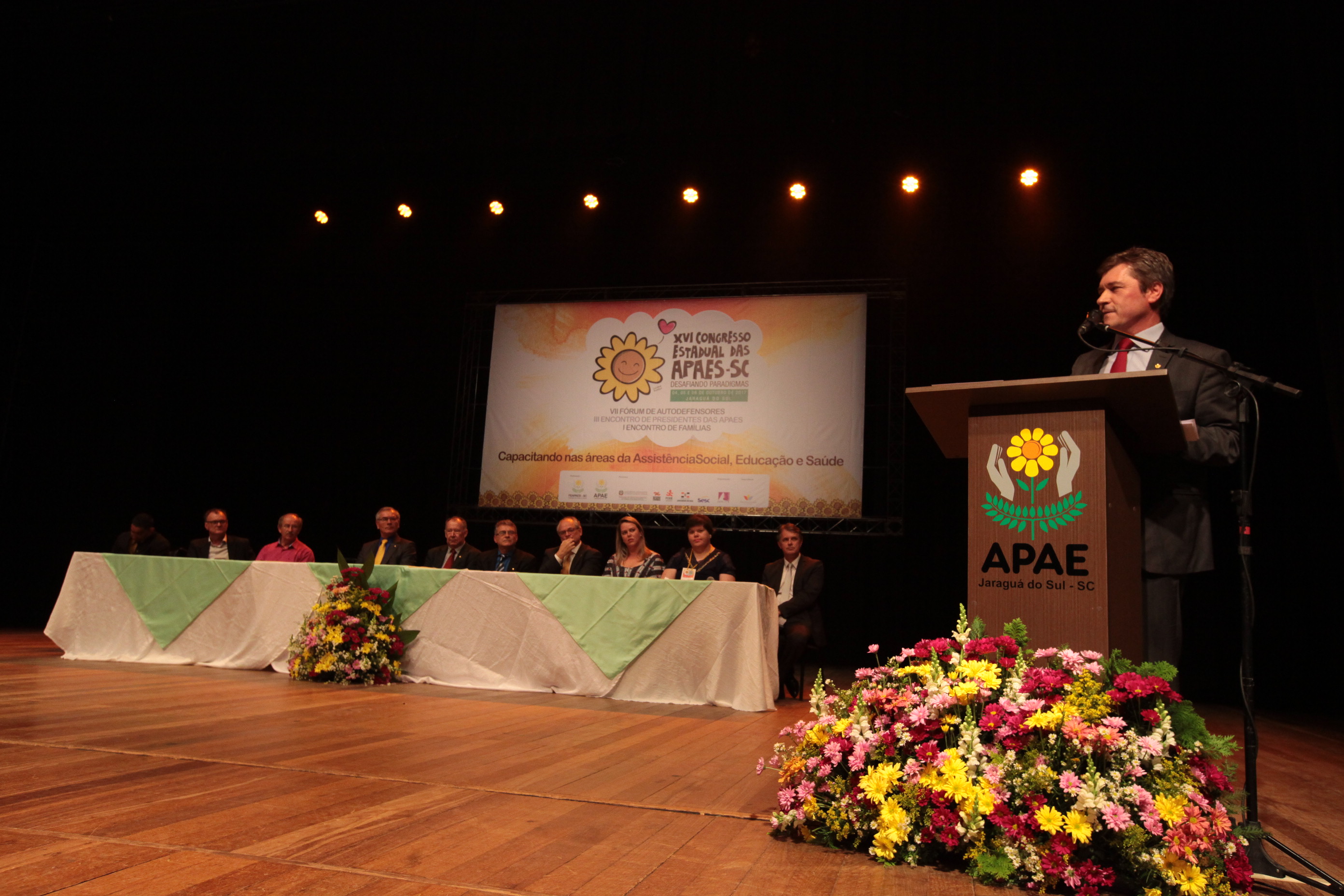 XVI CONGRESSO ESTADUAL DAS APAES - Jaraguá do Sul/SC.