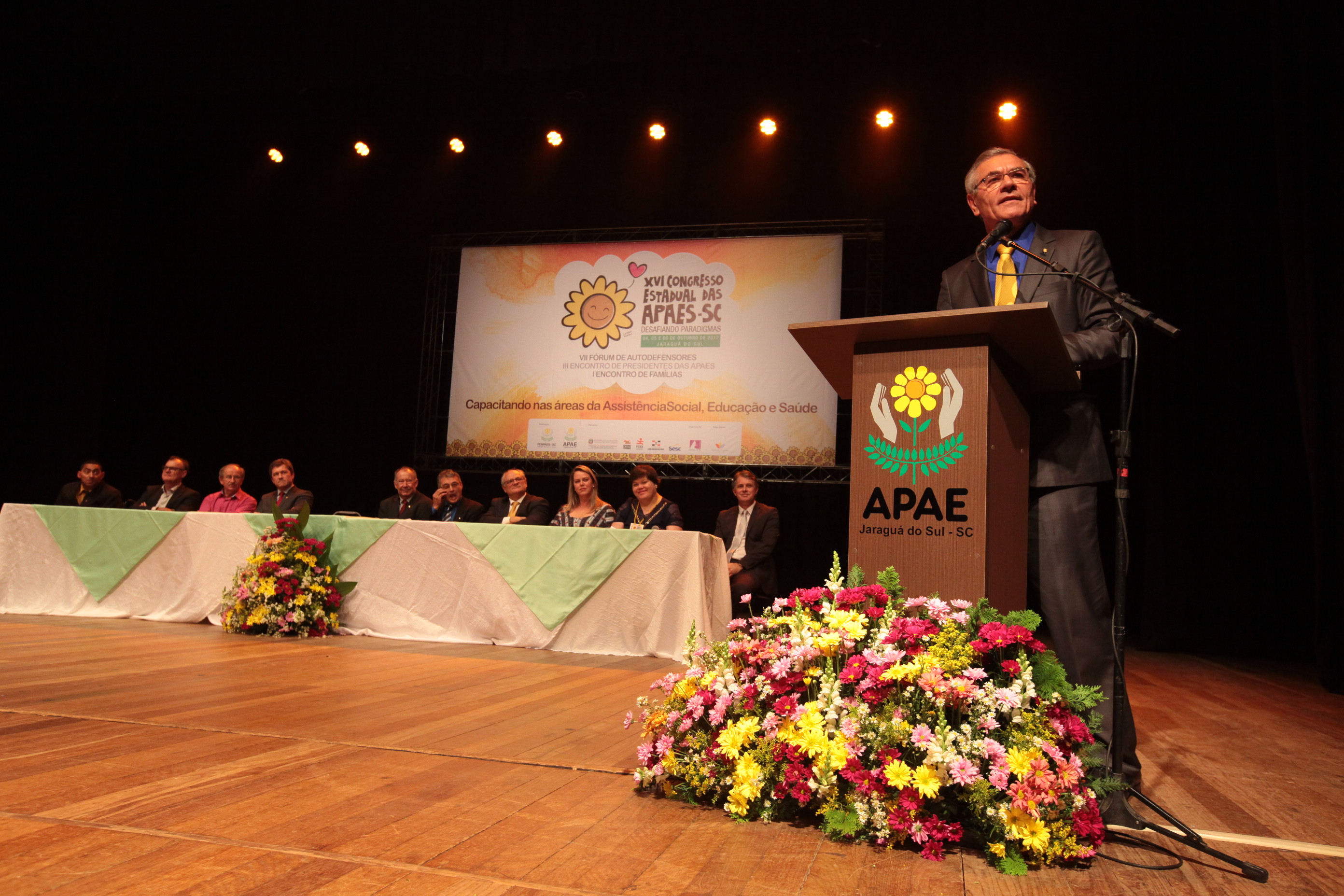 XVI CONGRESSO ESTADUAL DAS APAES - Jaraguá do Sul/SC.