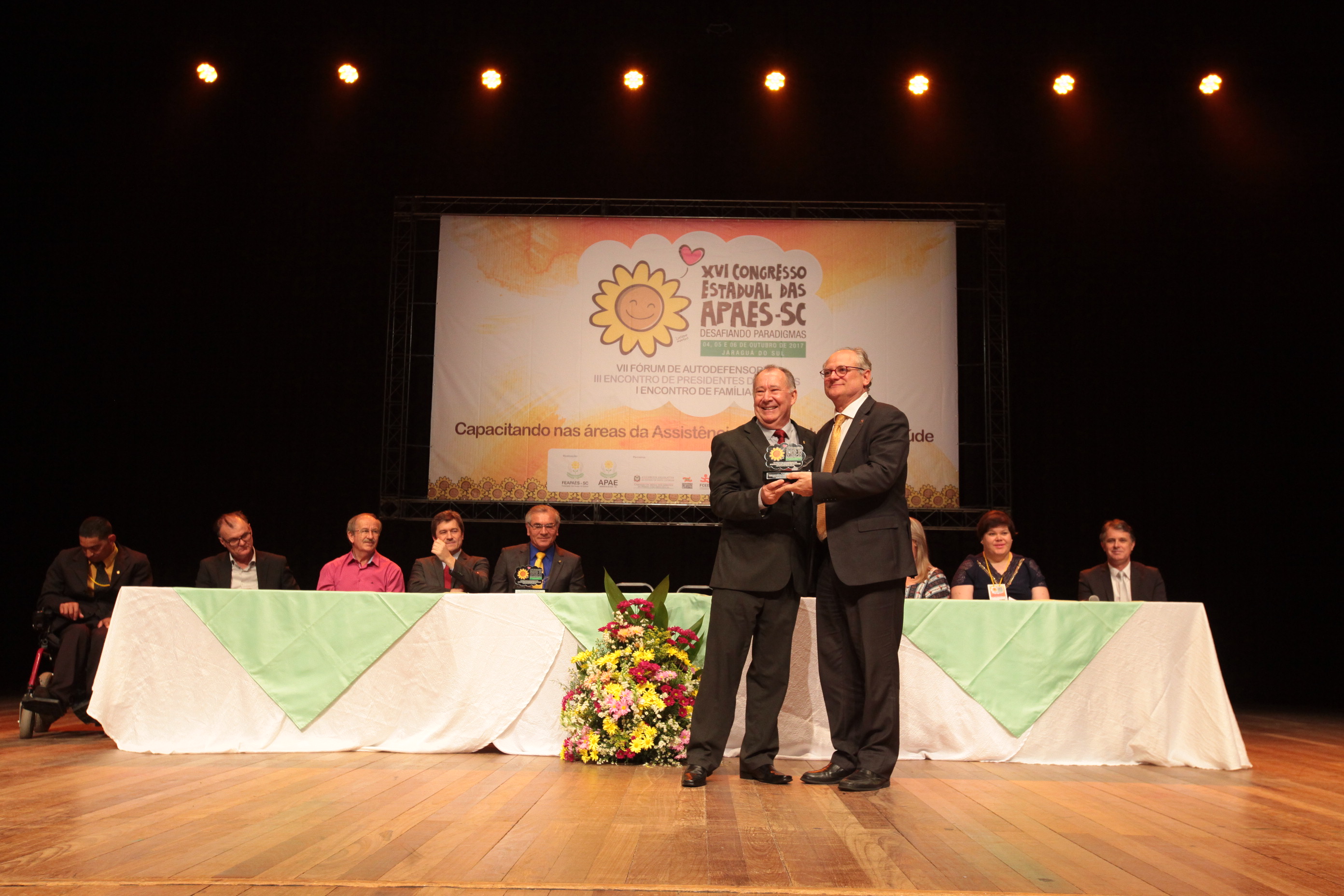 XVI CONGRESSO ESTADUAL DAS APAES - Jaraguá do Sul/SC.