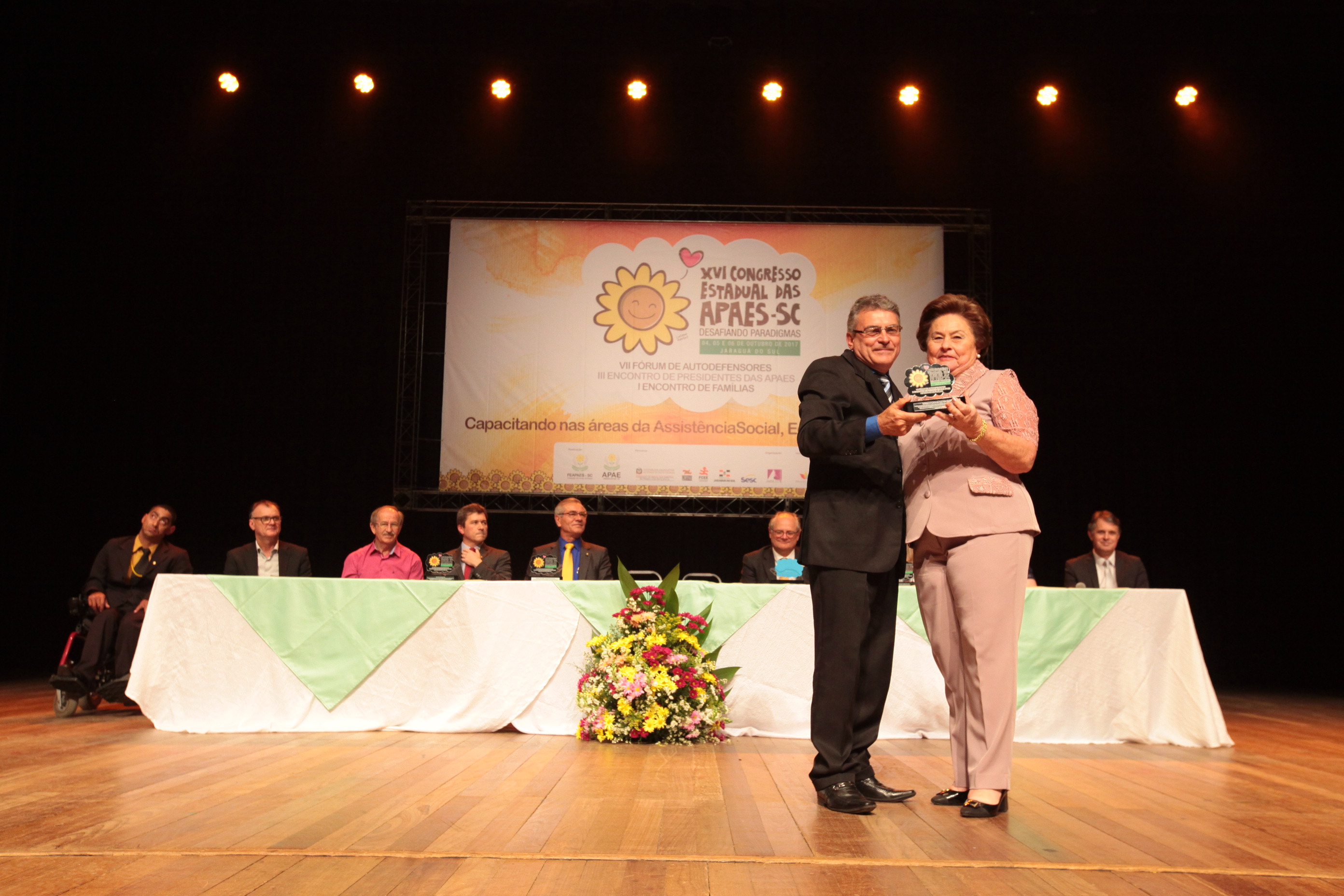 XVI CONGRESSO ESTADUAL DAS APAES - Jaraguá do Sul/SC.