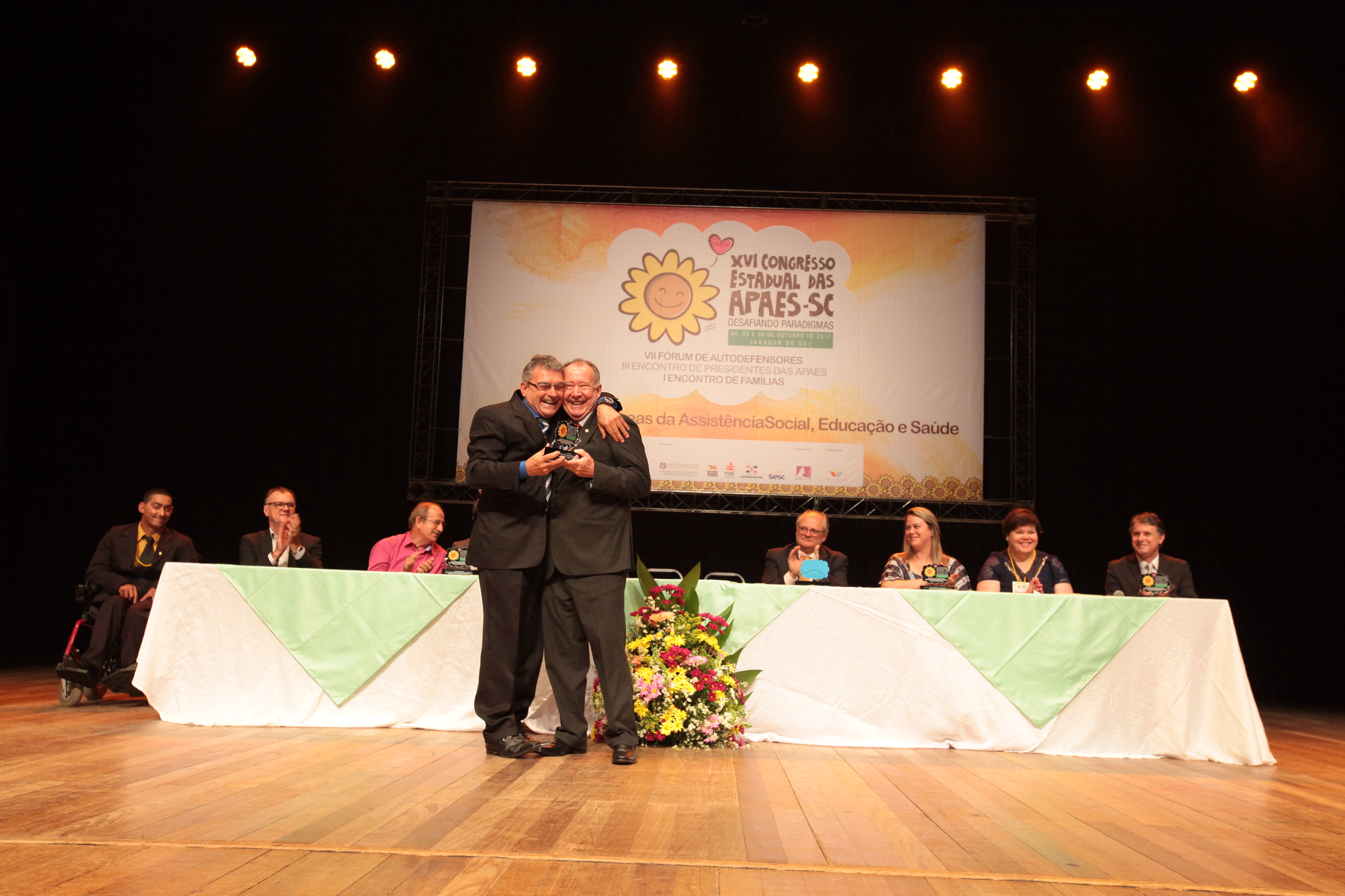 XVI CONGRESSO ESTADUAL DAS APAES - Jaraguá do Sul/SC.