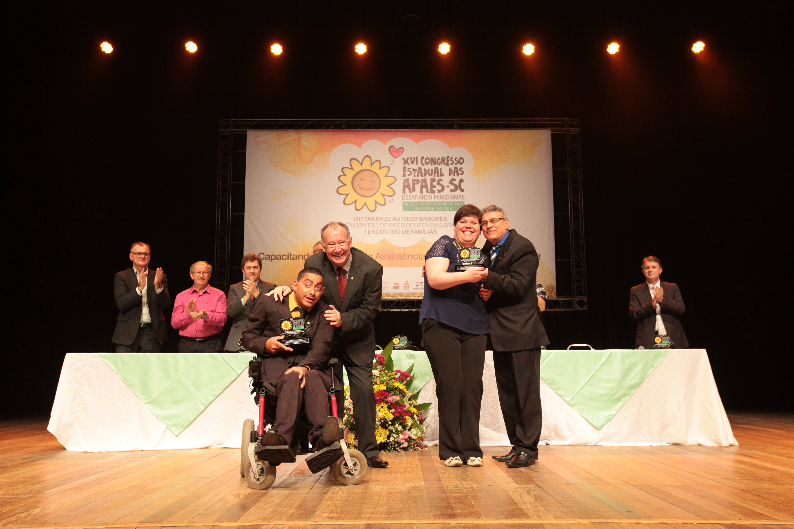 XVI CONGRESSO ESTADUAL DAS APAES - Jaraguá do Sul/SC.
