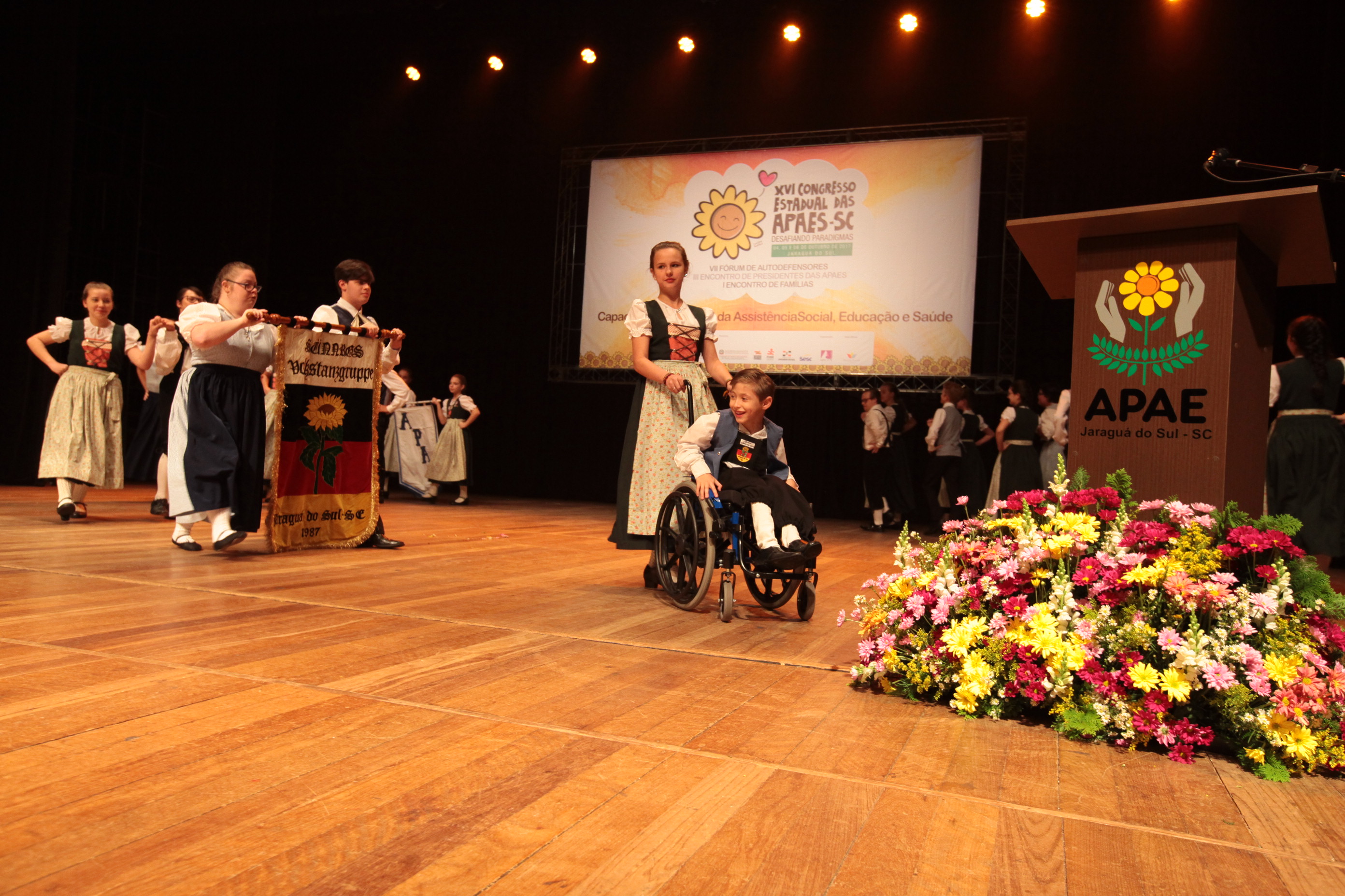 XVI CONGRESSO ESTADUAL DAS APAES - Jaraguá do Sul/SC.