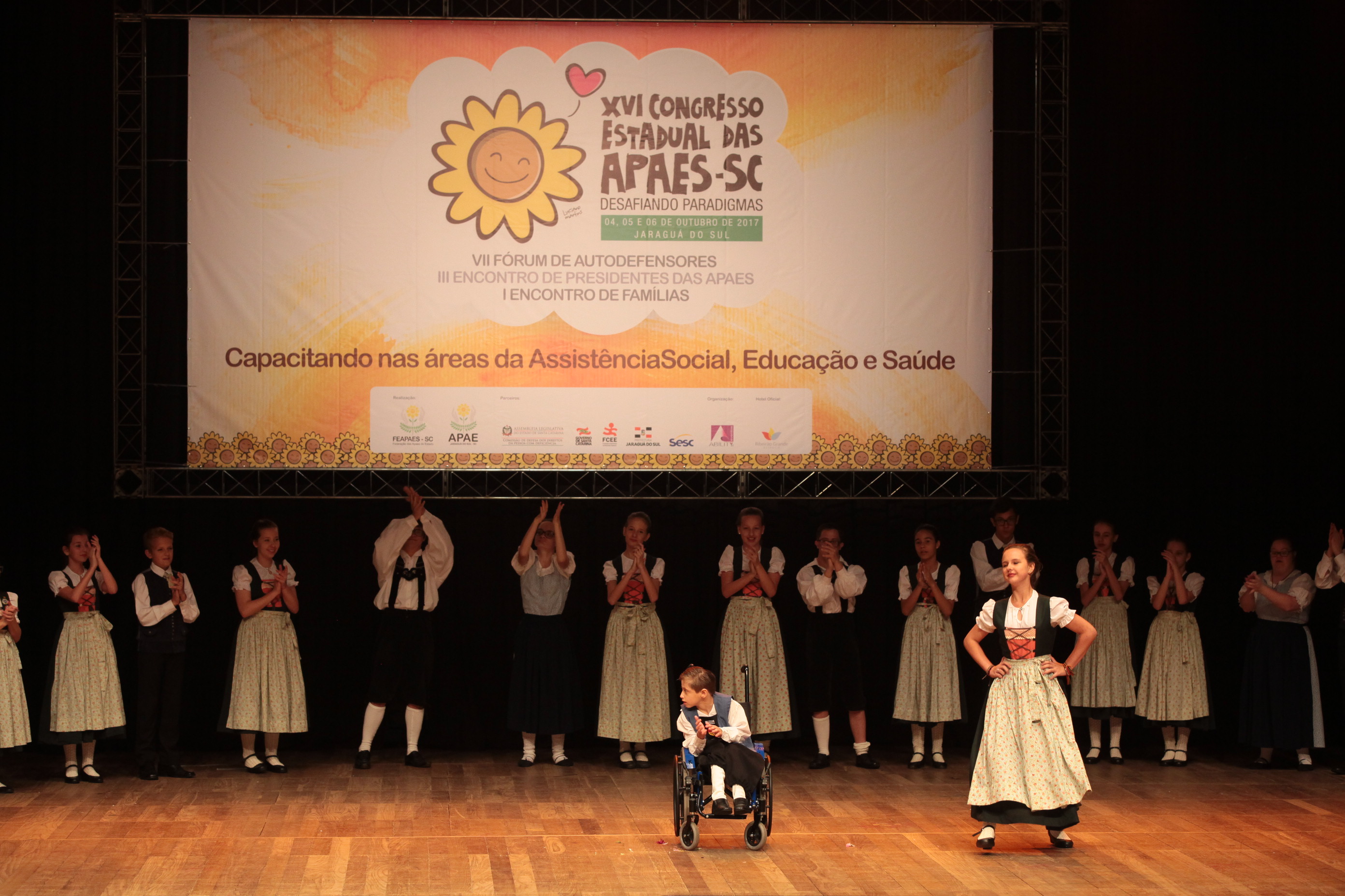 XVI CONGRESSO ESTADUAL DAS APAES - Jaraguá do Sul/SC.