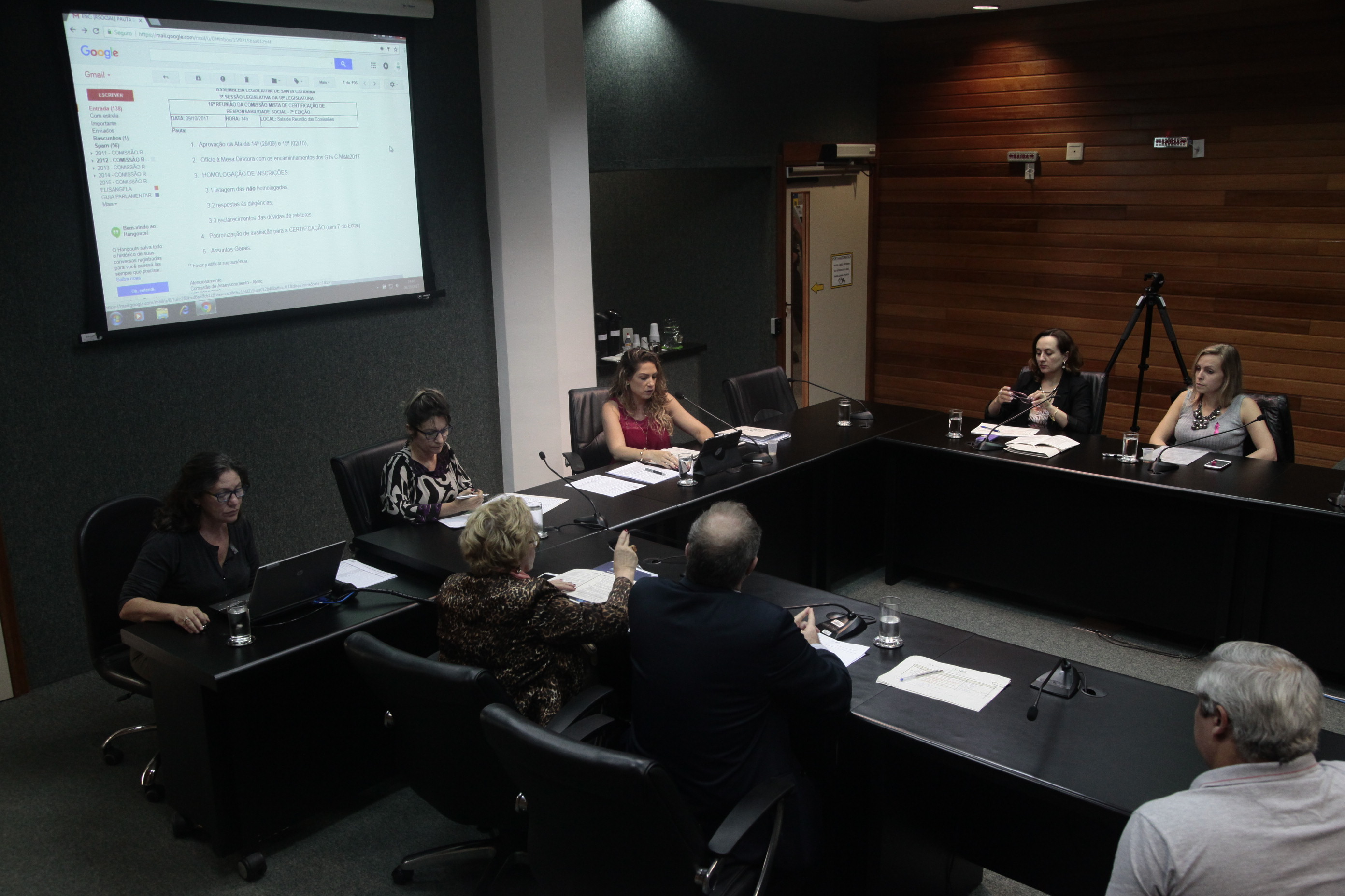 Reunião da Comissão de Responsabilidade Social.