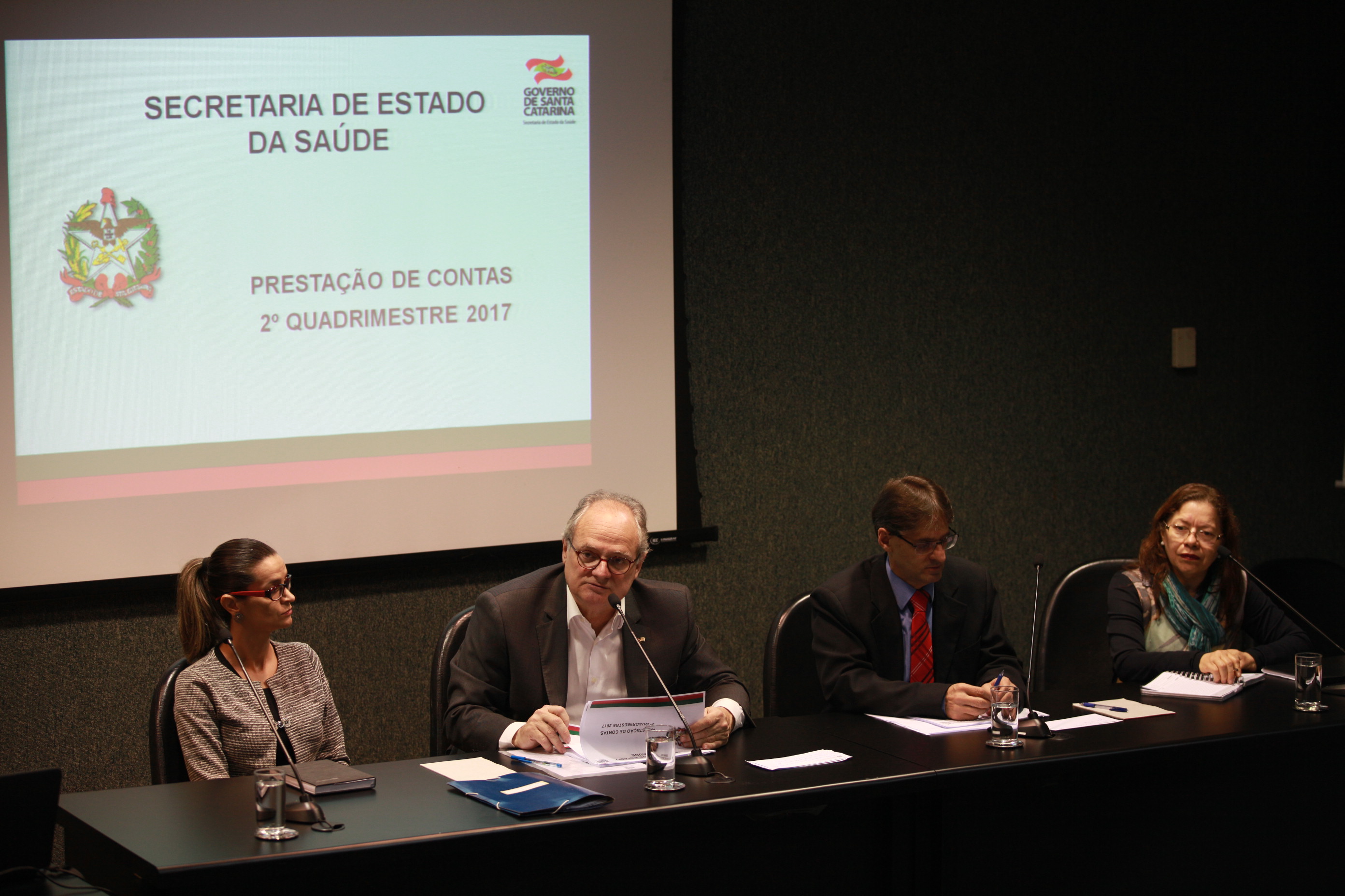 Audiência Pública - Prestação de contas pelo Secretário de Estado da Saúde