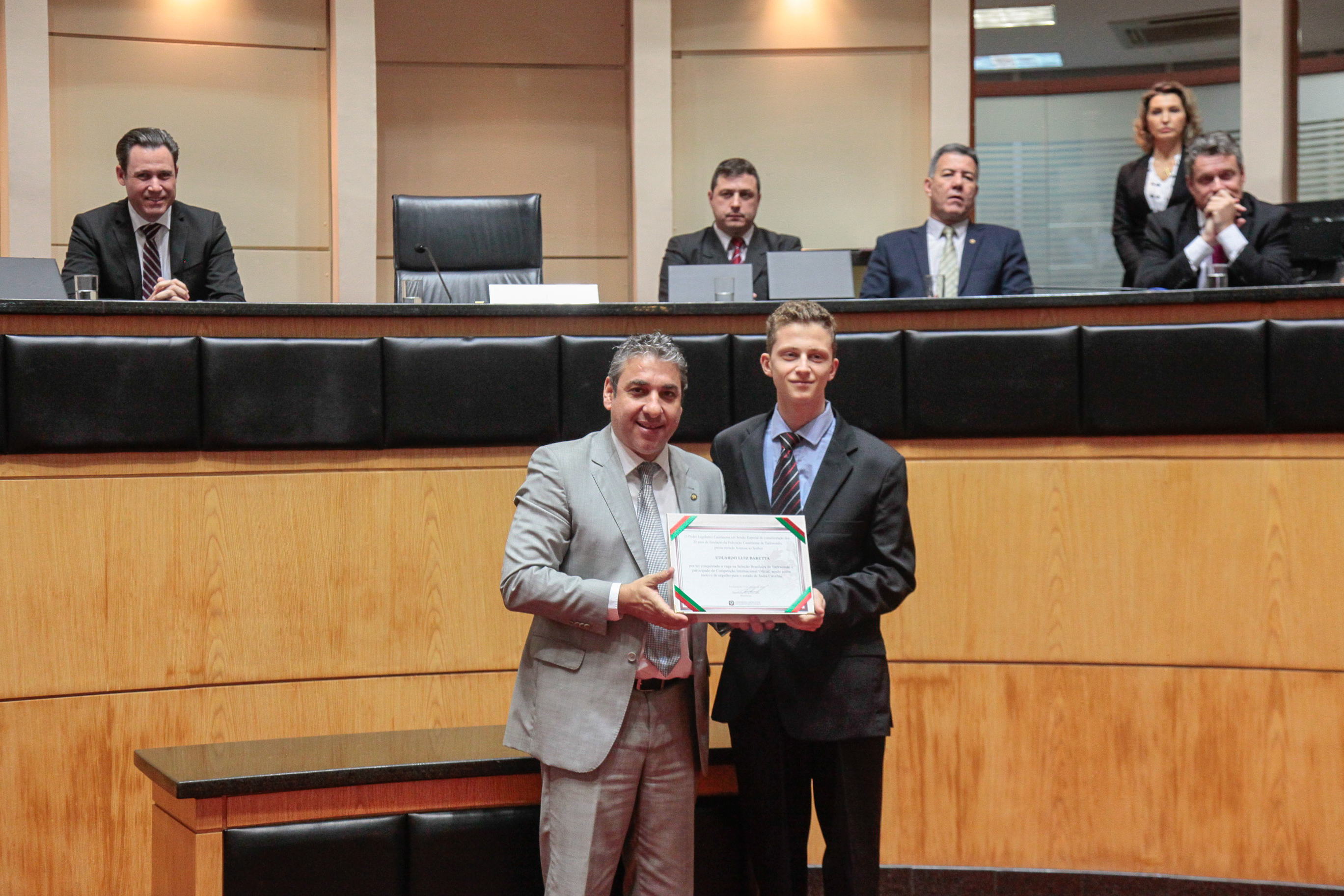 Sessão Especial em homenagem a Federação Estadual de Taekwondo.