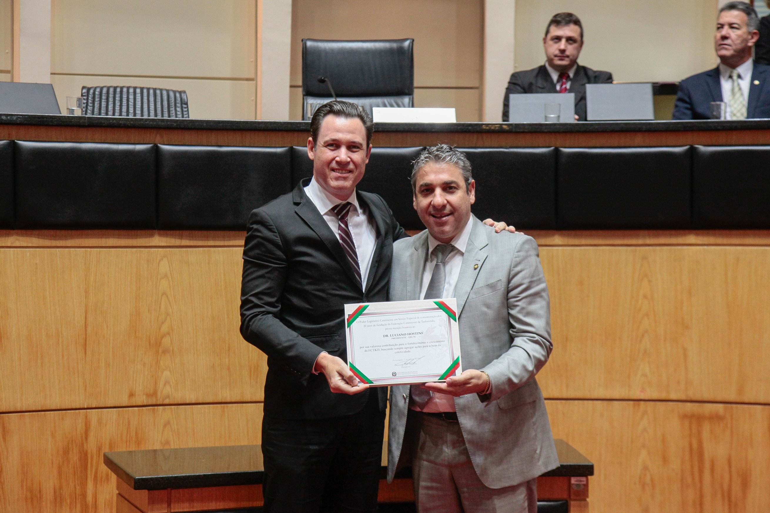 Sessão Especial em homenagem a Federação Estadual de Taekwondo.