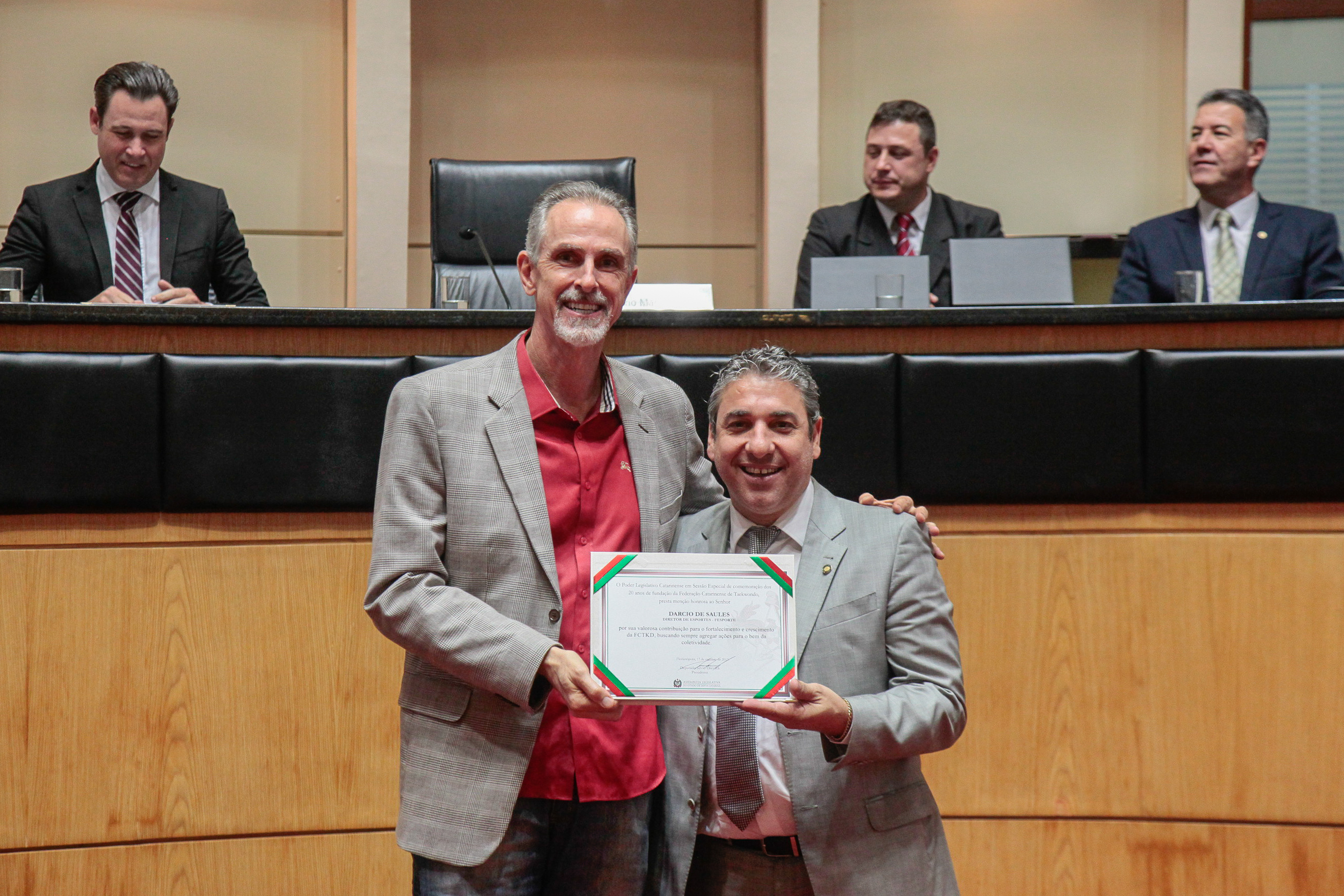 Sessão Especial em homenagem a Federação Estadual de Taekwondo.