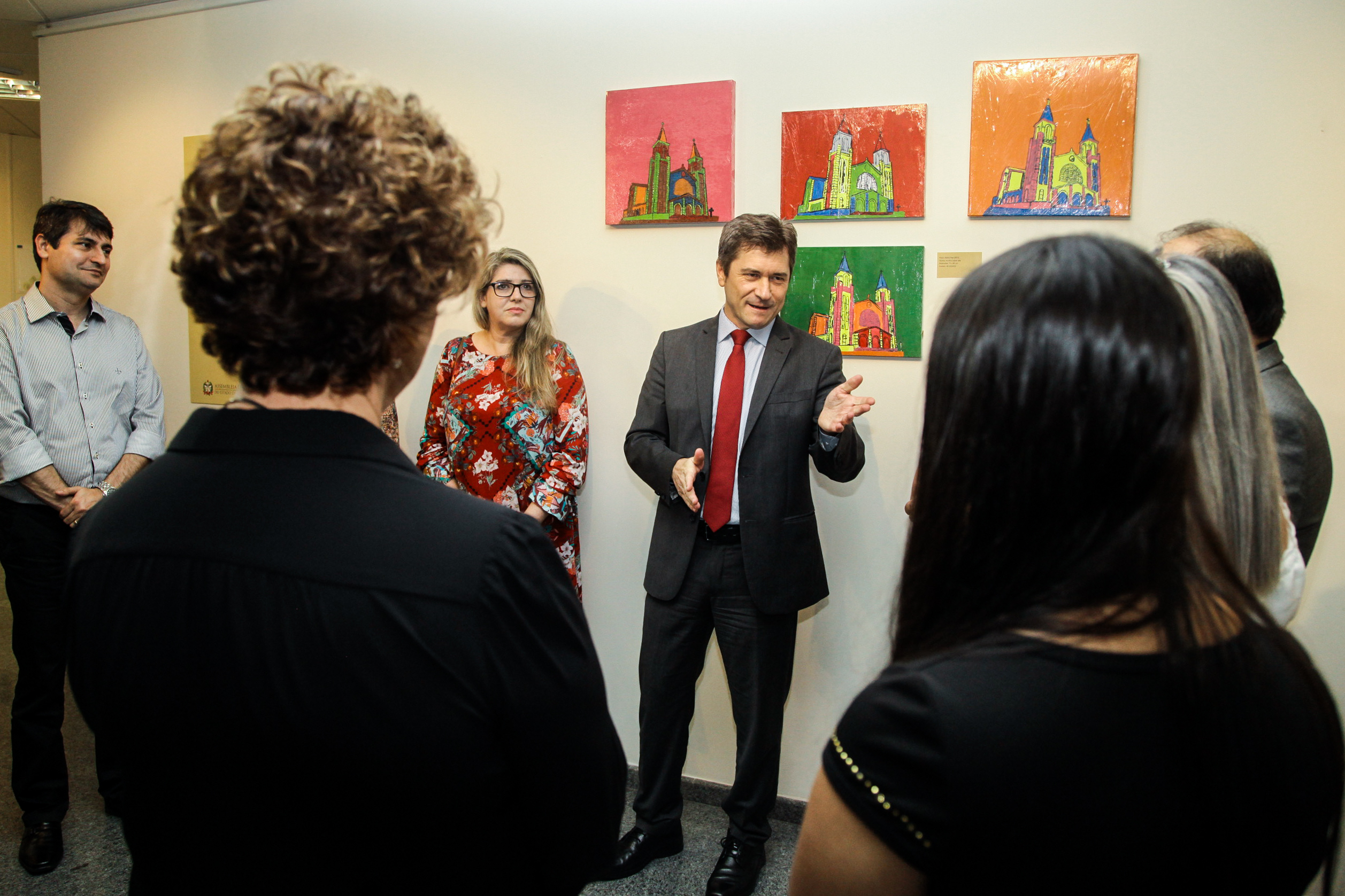 Deputado Jose Nei Ascari (PSD). Exposição CAAP Chapecó.