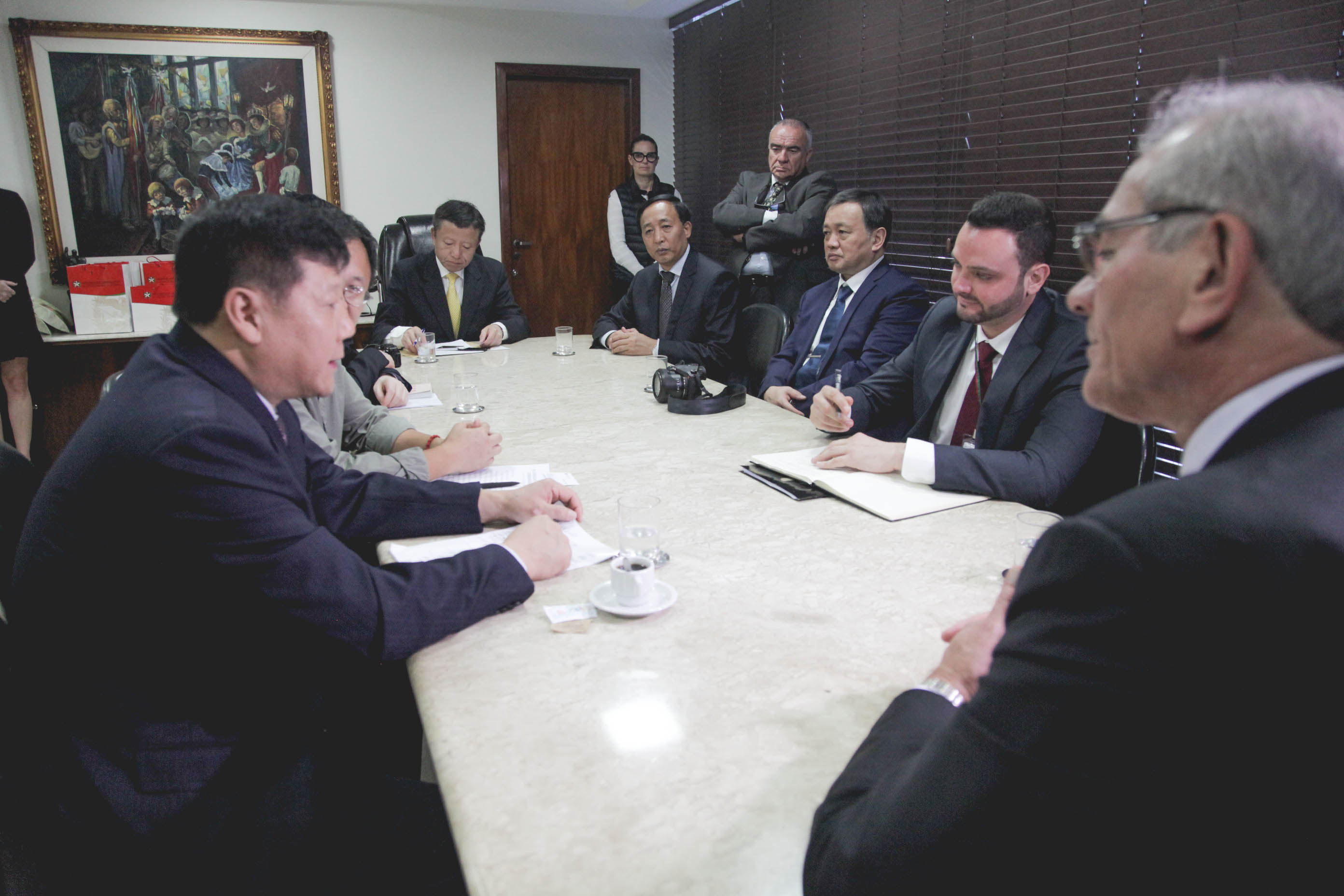 Comitiva Chinesa visita a Alesc.