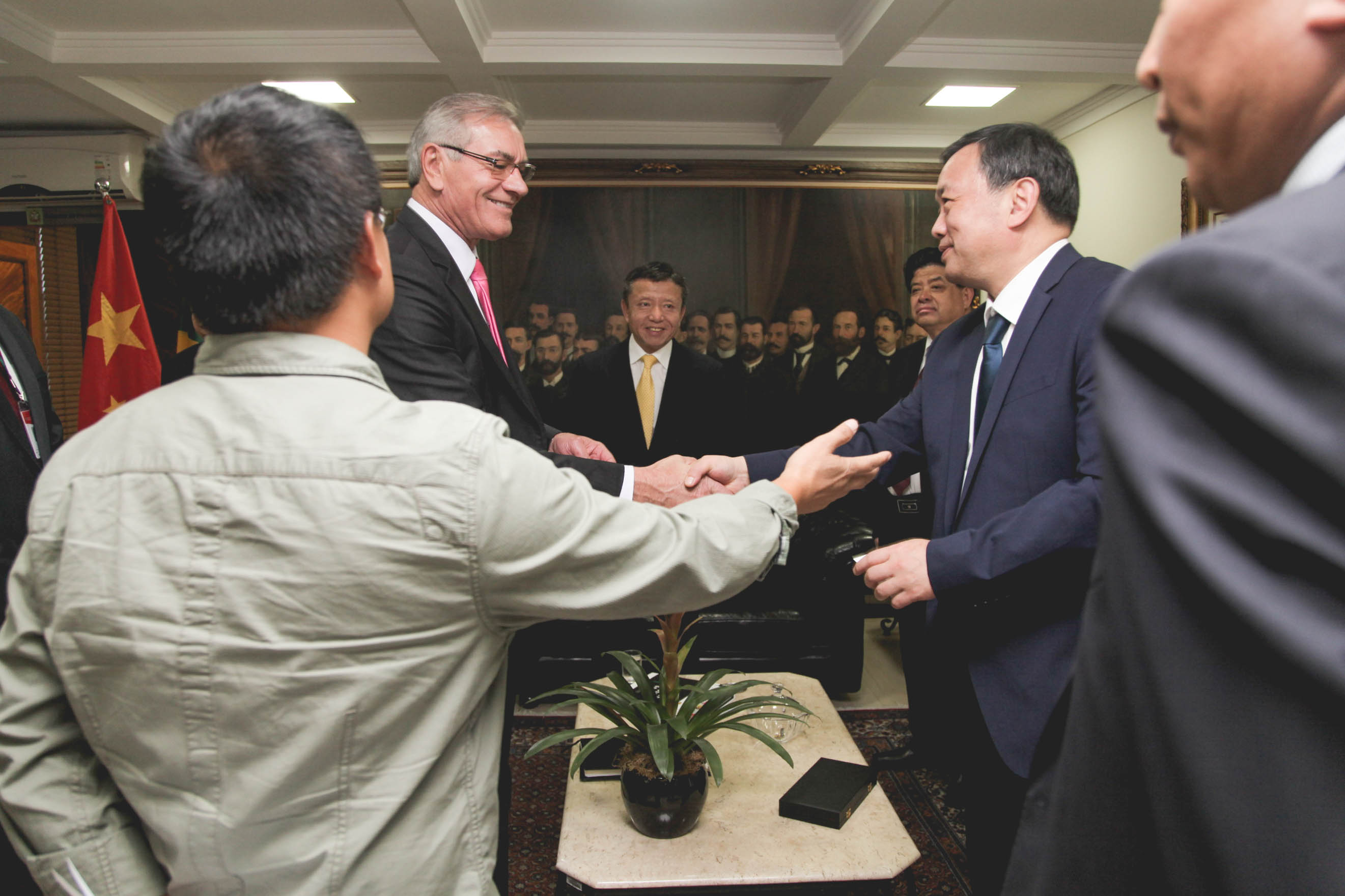 Comitiva Chinesa visita a Alesc.