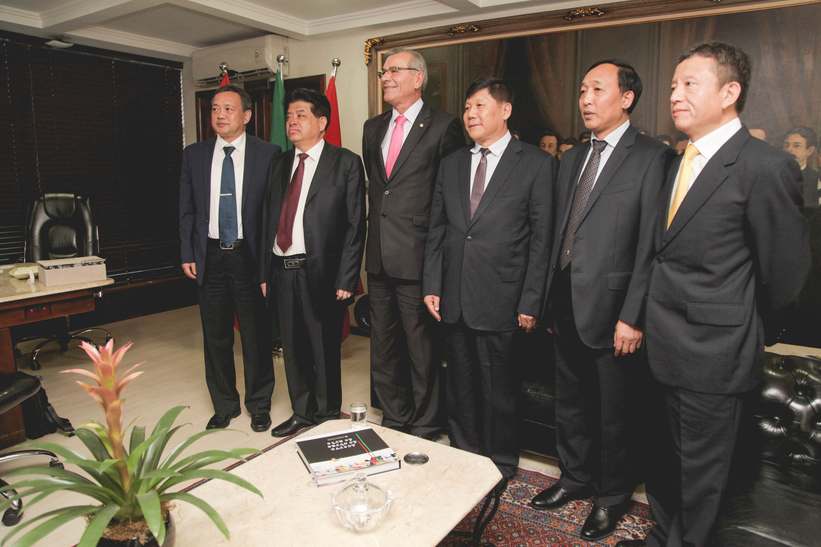 Comitiva Chinesa visita a Alesc.