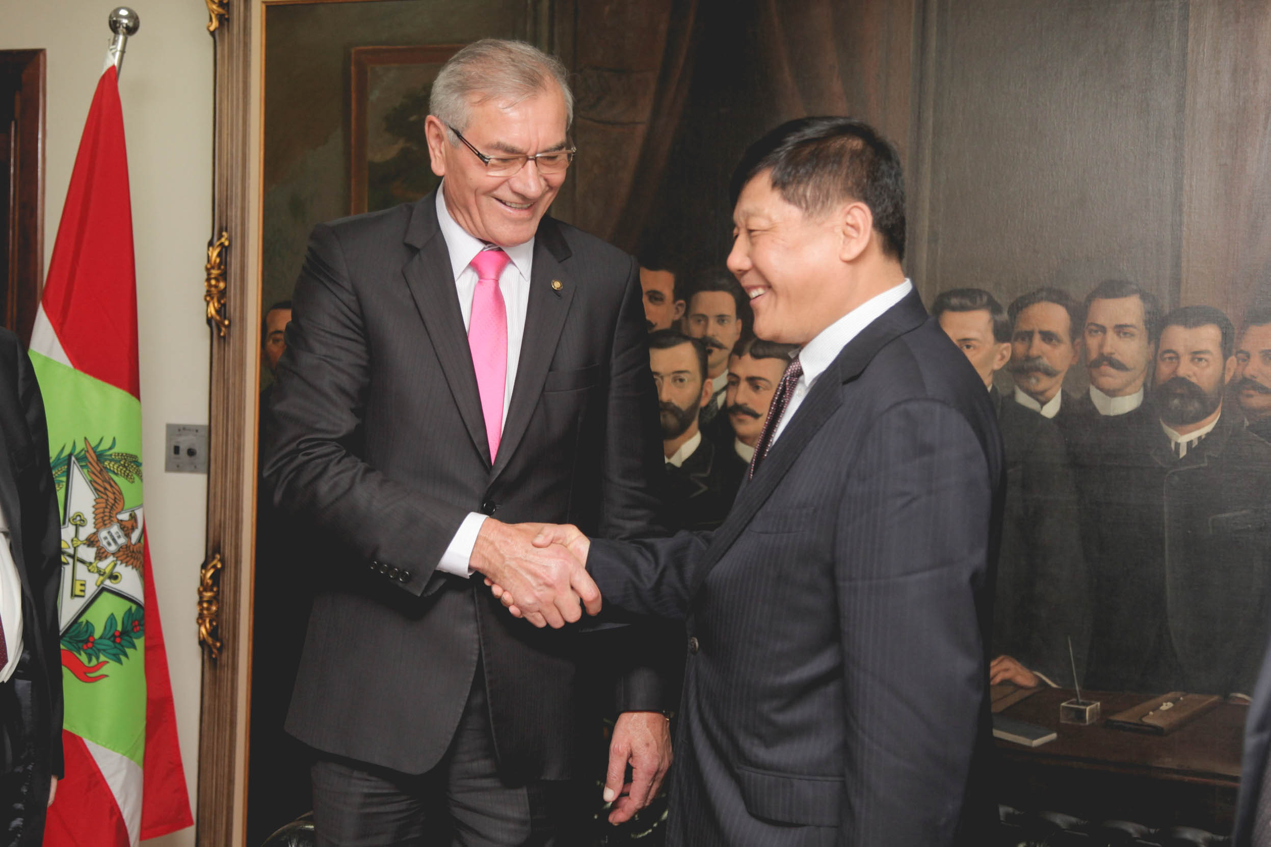 Comitiva Chinesa visita a Alesc.