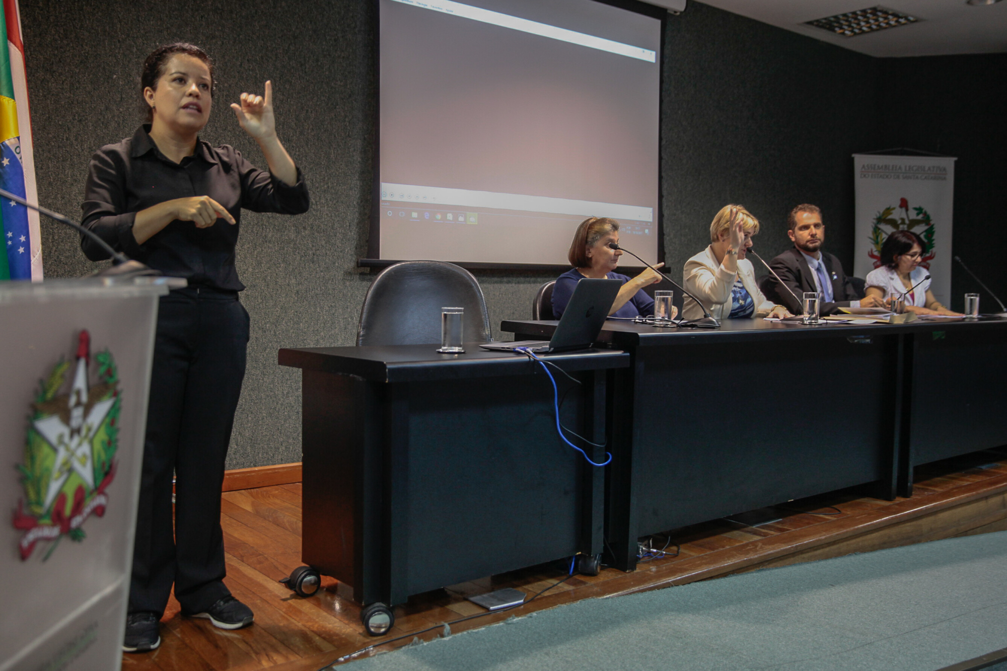 Audiência discute escolas bilíngues e acessibilidade em Libras para surdos