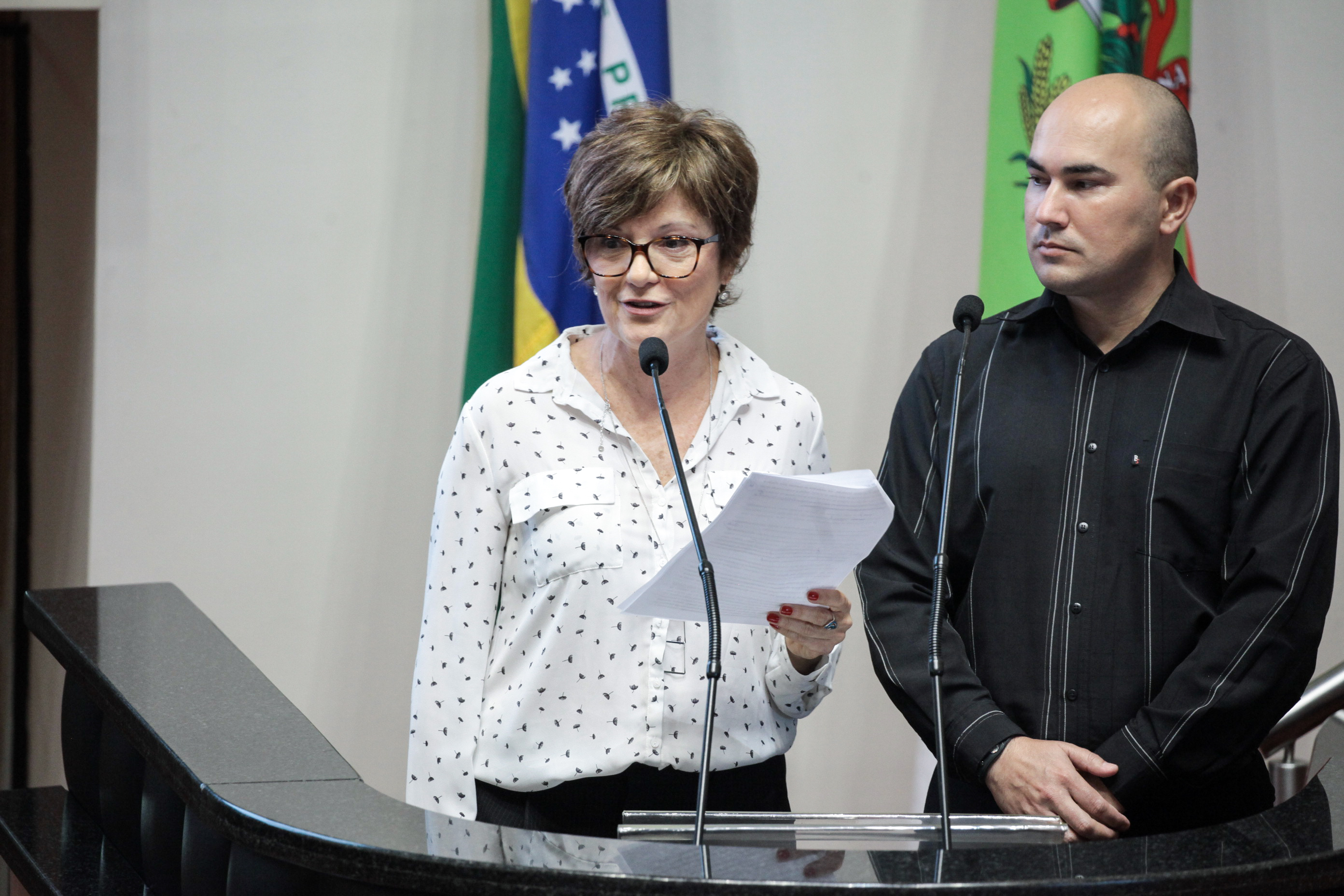 Sandra Meyer - Professora de Dança da Udesc. Sessão Ordinária.