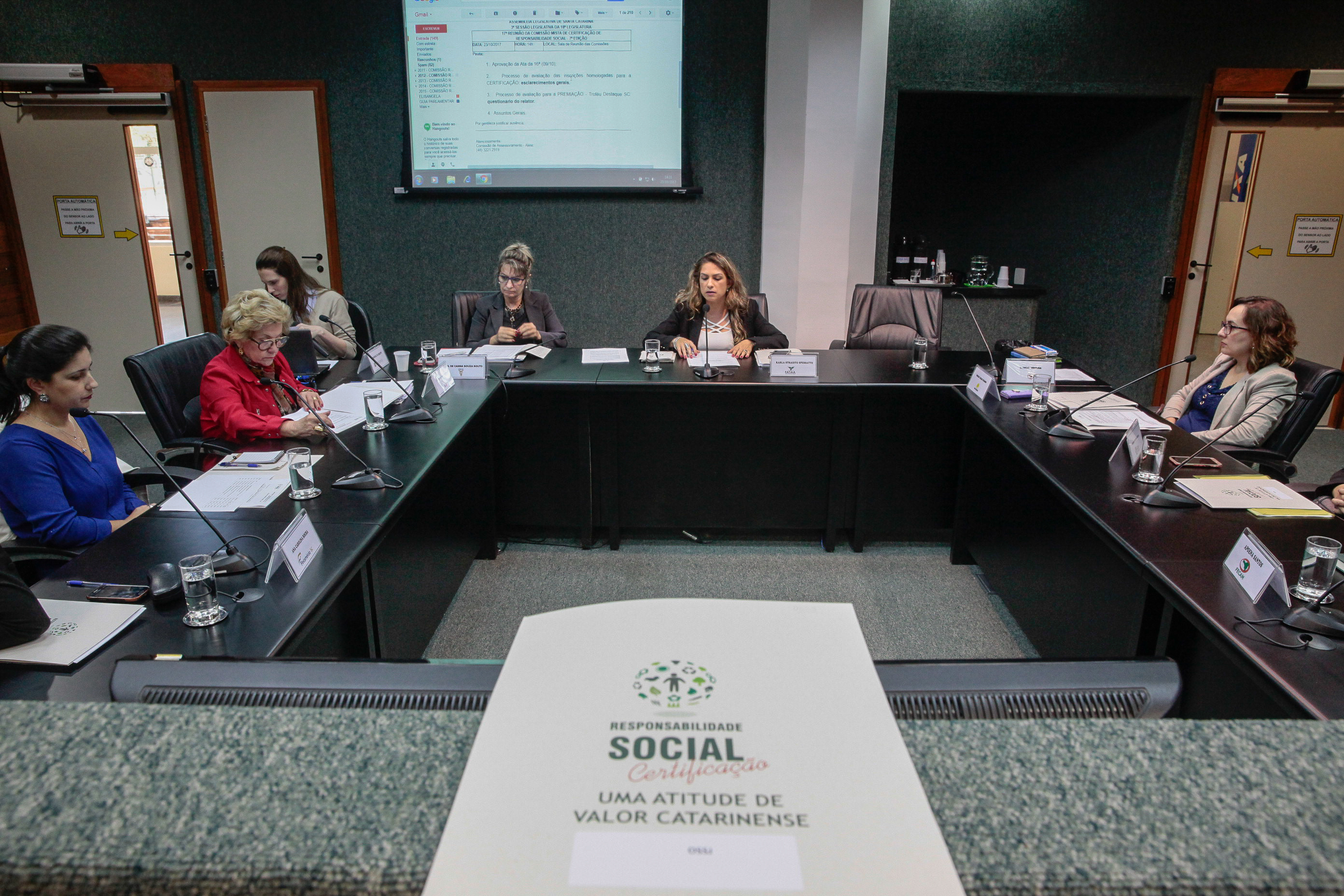 Reunião da Comissão Mista de Certificação de Responsabilidade