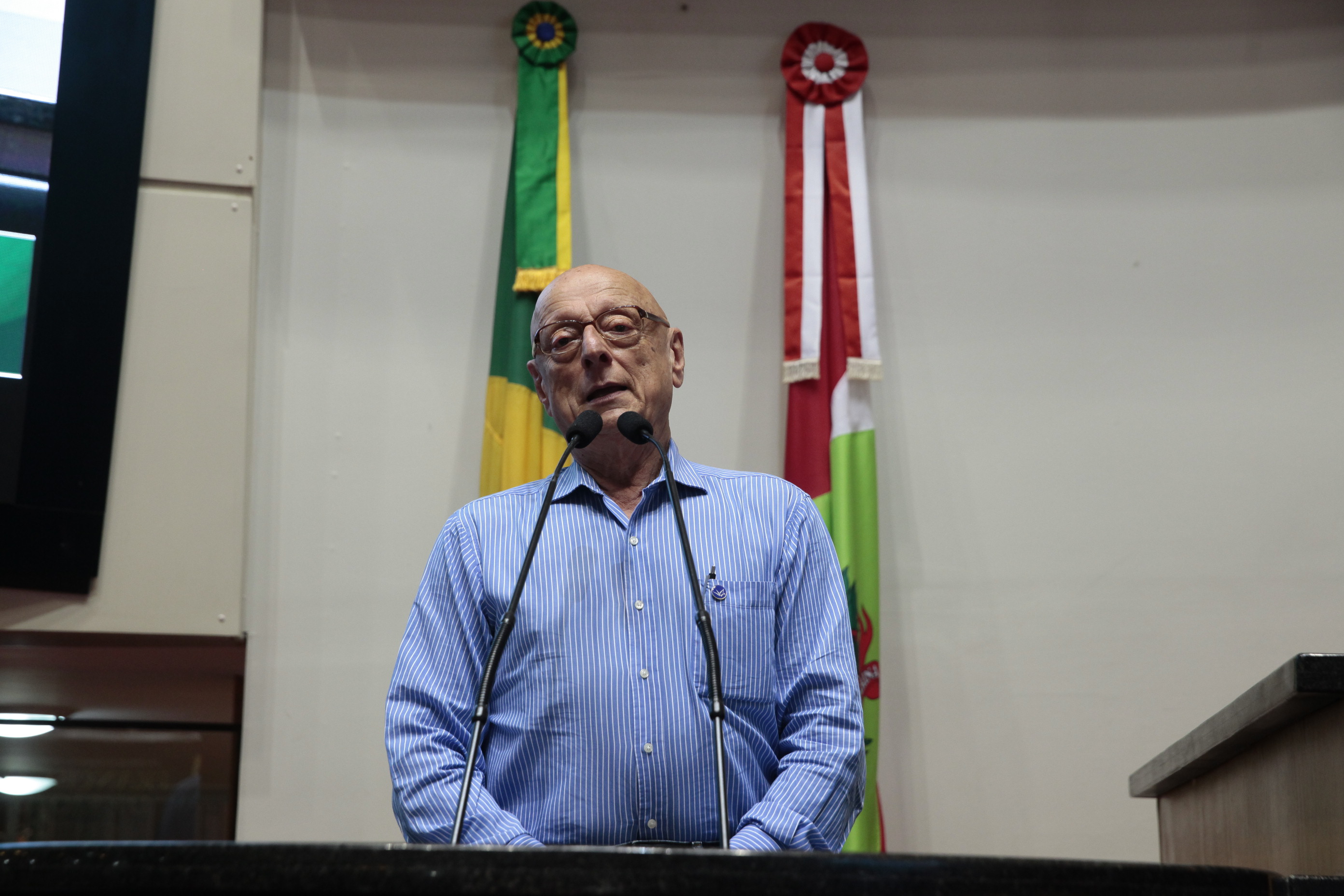 Sessão especial em homenagem à passagem dos 150 anos de fundação da Congregação das Irmãs Franciscanas em São José e 90 Anos em Angelina.