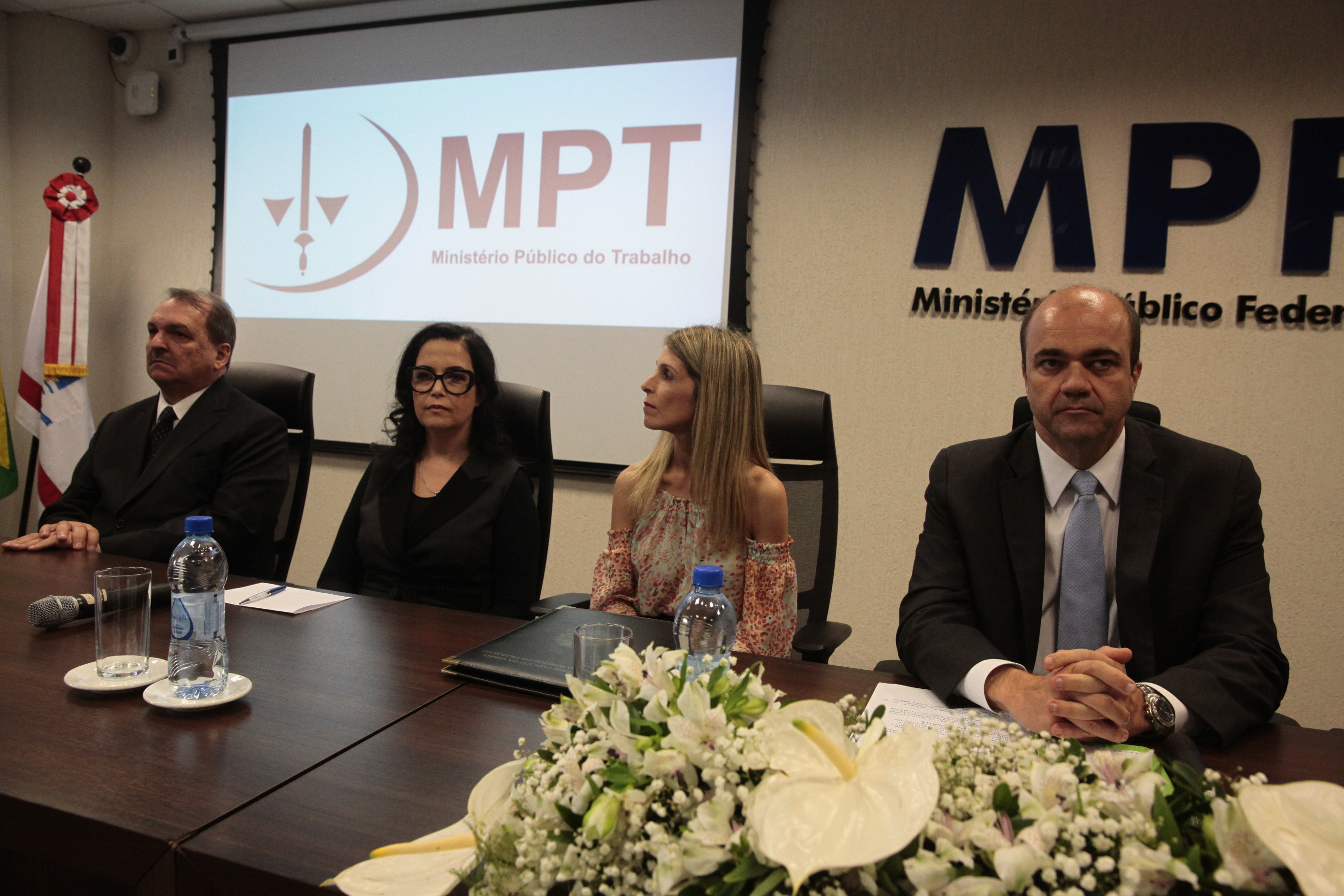 Cerimônia festiva da nova procuradora-chefe do MPT-SC, Quézia de Araújo Duarte Nieves Gonzalez.
